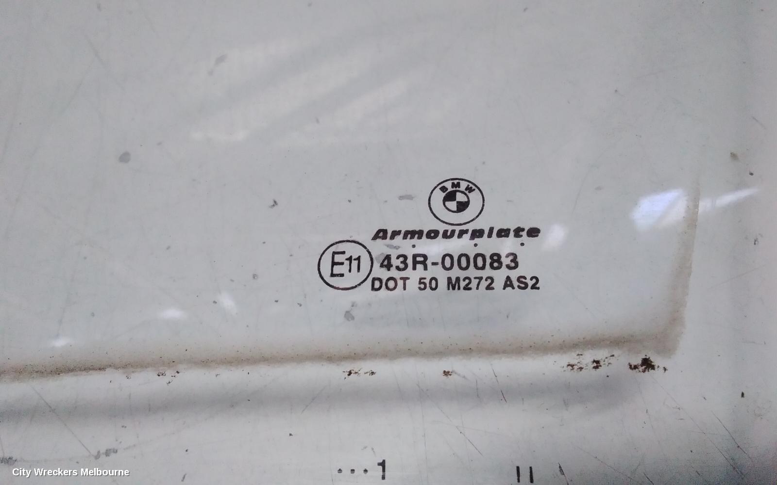 BMW 3 SERIES LEFT FRONT DOOR WINDOW, E46, SEDAN/WAGON, 09/1998 - 01/2005 - Image 3
