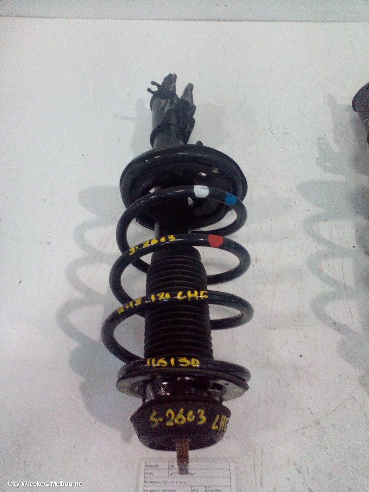 HYUNDAI I20 LEFT FRONT STRUT, PB, MANUAL T/M, 07/2010 - 03/2012 - Image 3