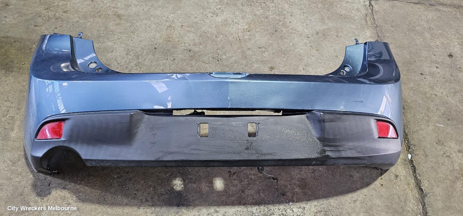 MAZDA 3 REAR BUMPER, BL, HATCH, NEO/MAXX SPORT/MZR-CD, NON PARK SENSOR TYPE, 09/2011 - 10/2013 - Image 1