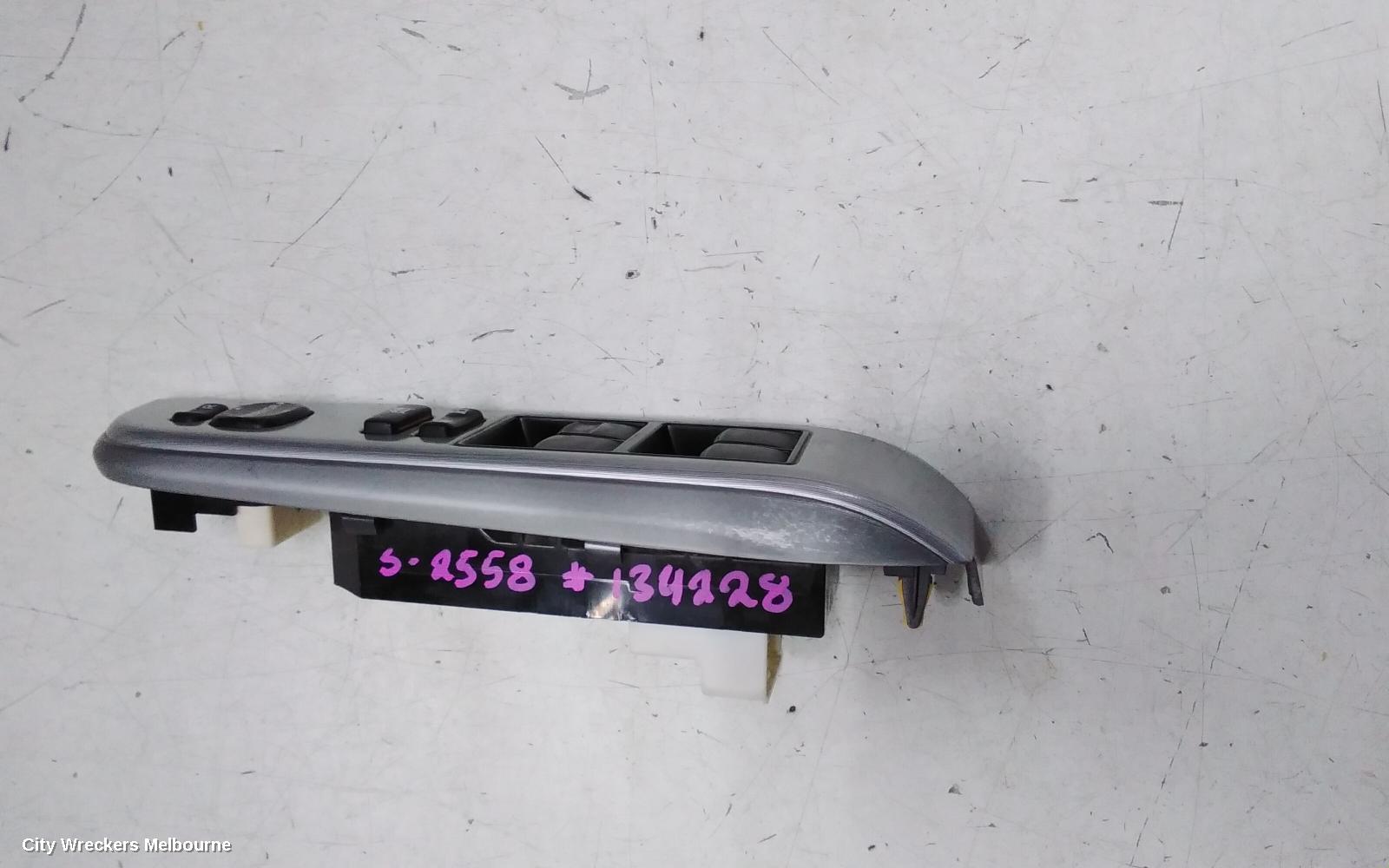 TOYOTA CAMRY PWR DR WIND SWITCH, RH FRONT (MASTER SWITCH), ASV50/AVV50, 12/2011 - 10/2017 - Image 2