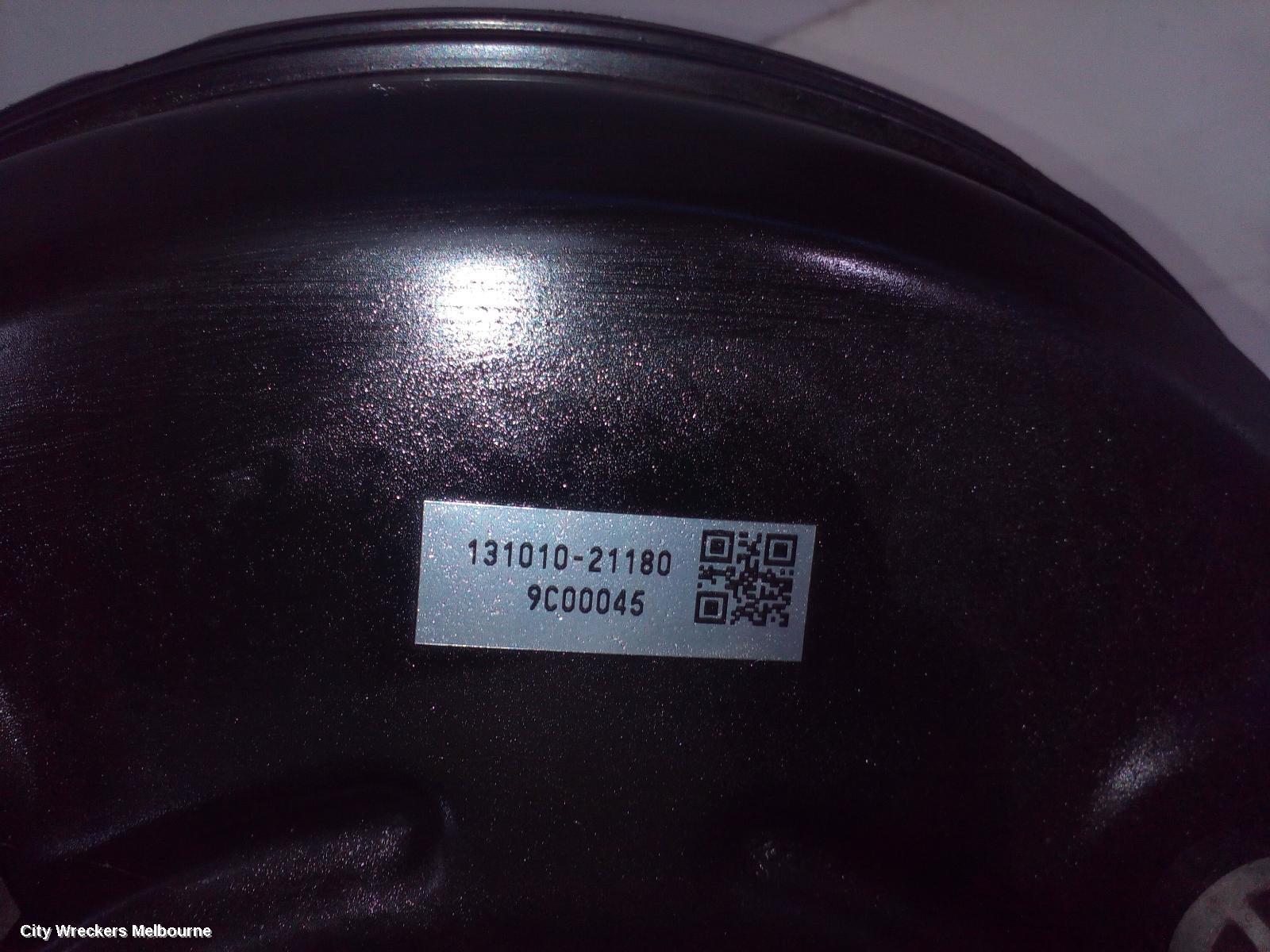 HONDA ODYSSEY BRAKE BOOSTER, RC1, 02/2014 - 03/2022 - Image 2
