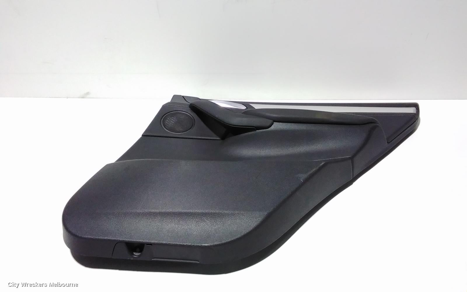 BMW X3 DOOR TRIM, RH REAR, BLACK, LEATHER, F25, 03/2011 - 07/2017 - Image 1
