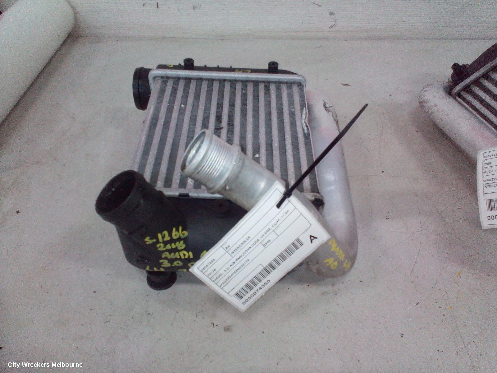 AUDI A6 INTERCOOLER, DIESEL, 3.0, ASB/BMK/CDYA CODE, LH SIDE, C6/4F, 11/2004 - 06/2011 - Image 1