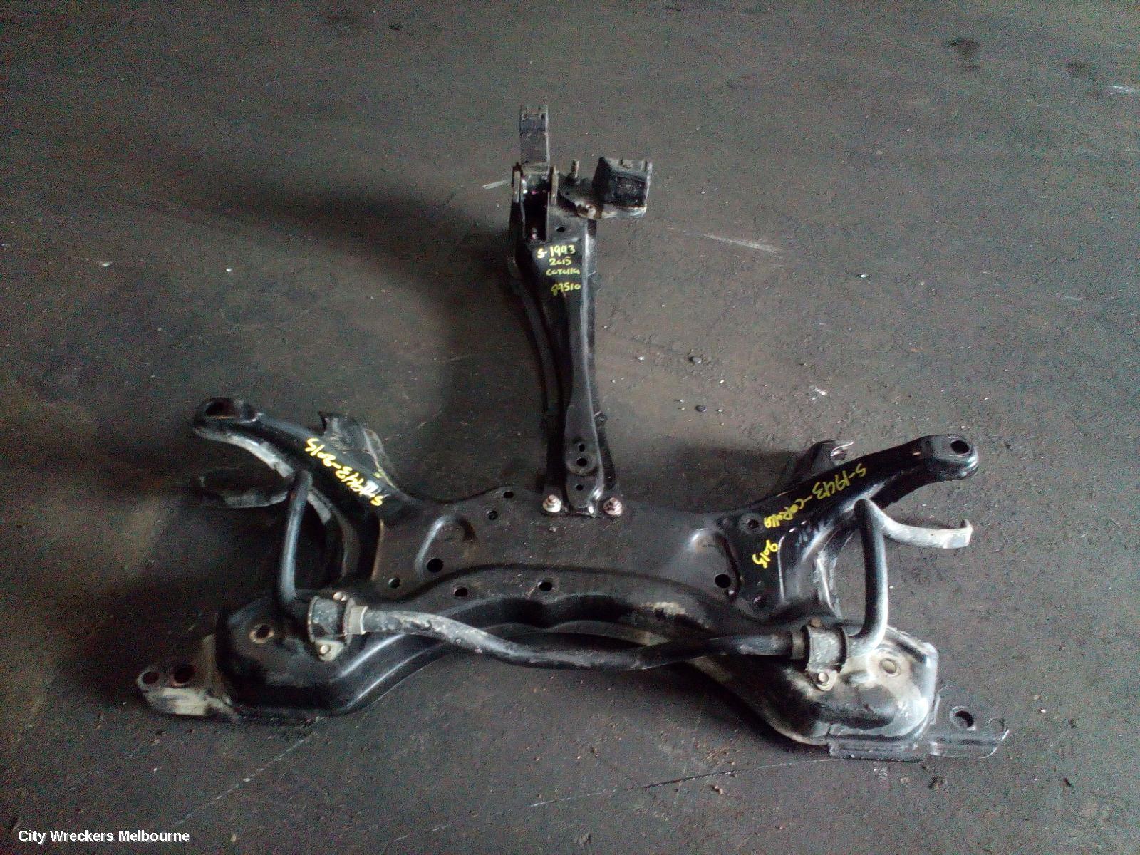 TOYOTA COROLLA FRT XMEMBER/CRADLE, ZRE172R, CROSSMEMBER, 12/2013 - 06/2019 - Image 2