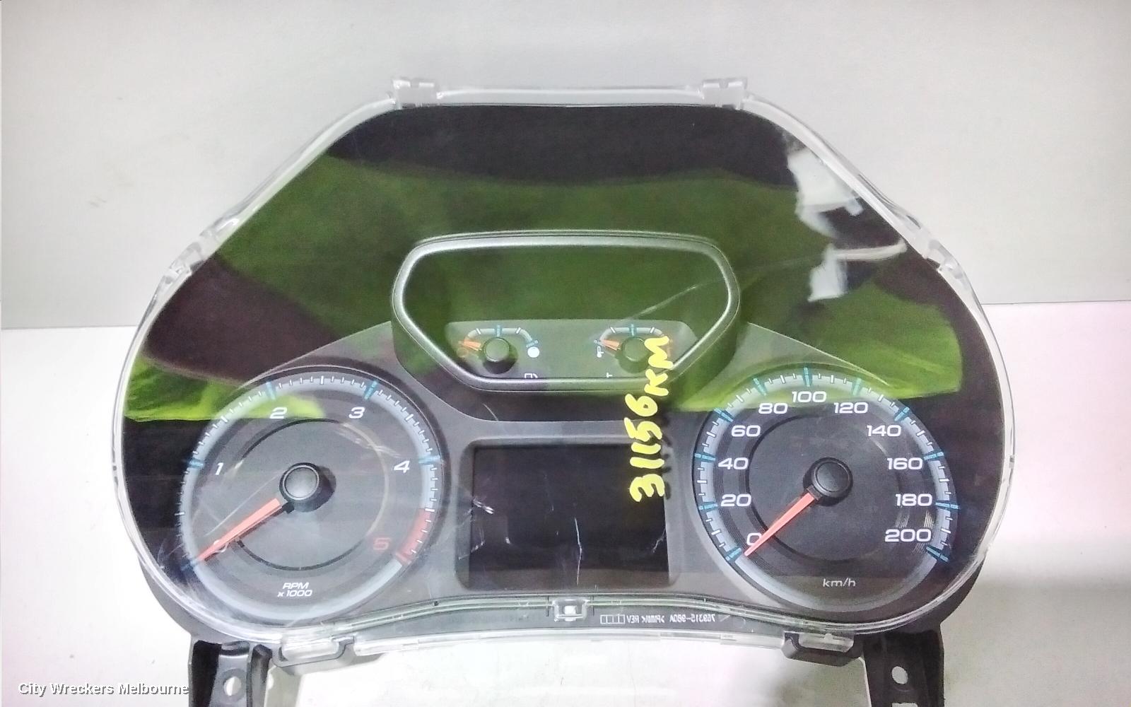 HOLDEN COLORADO INSTRUMENT CLUSTER, AUTO T/M, RG, 07/2016 - 12/2020 - Image 2