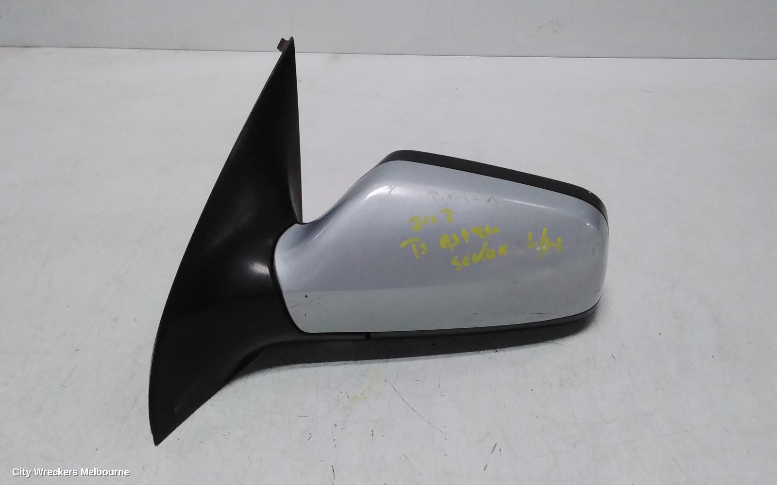 HOLDEN ASTRA LEFT DOOR MIRROR, TS, POWER, HATCH/SEDAN, PAINTED TYPE (SMOOTH FINISH), 09/1998 - 10/2006 - Image 1