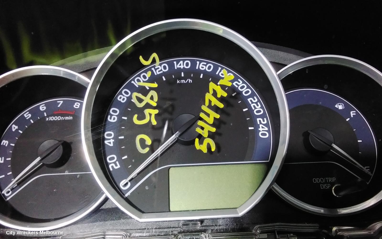 TOYOTA COROLLA INSTRUMENT CLUSTER, 1.8, 2ZR-FE, AUTO T/M, ASCENT/ASCENT SPORT, ZRE182R, HATCH, 06/2015 - 06/2018 - Image 3