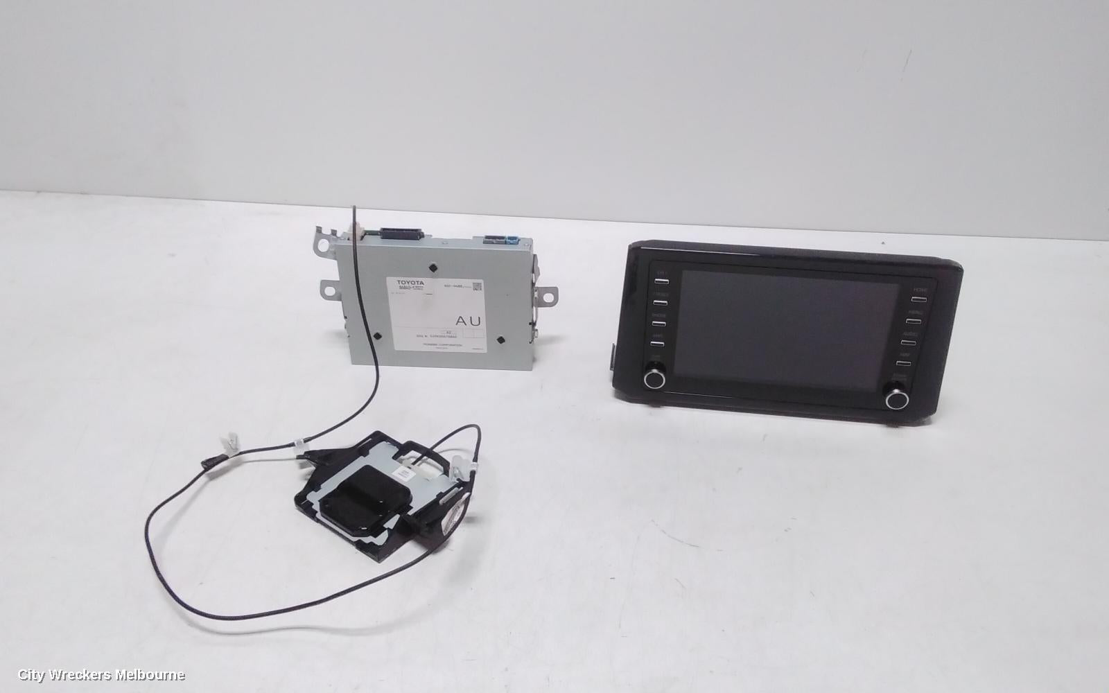 TOYOTA COROLLA RADIO/CD/DVD/SAT/TV, DISPLAY UNIT, 8IN SAT NAV TYPE, E210, 07/2018 ONWARDS - Image 1