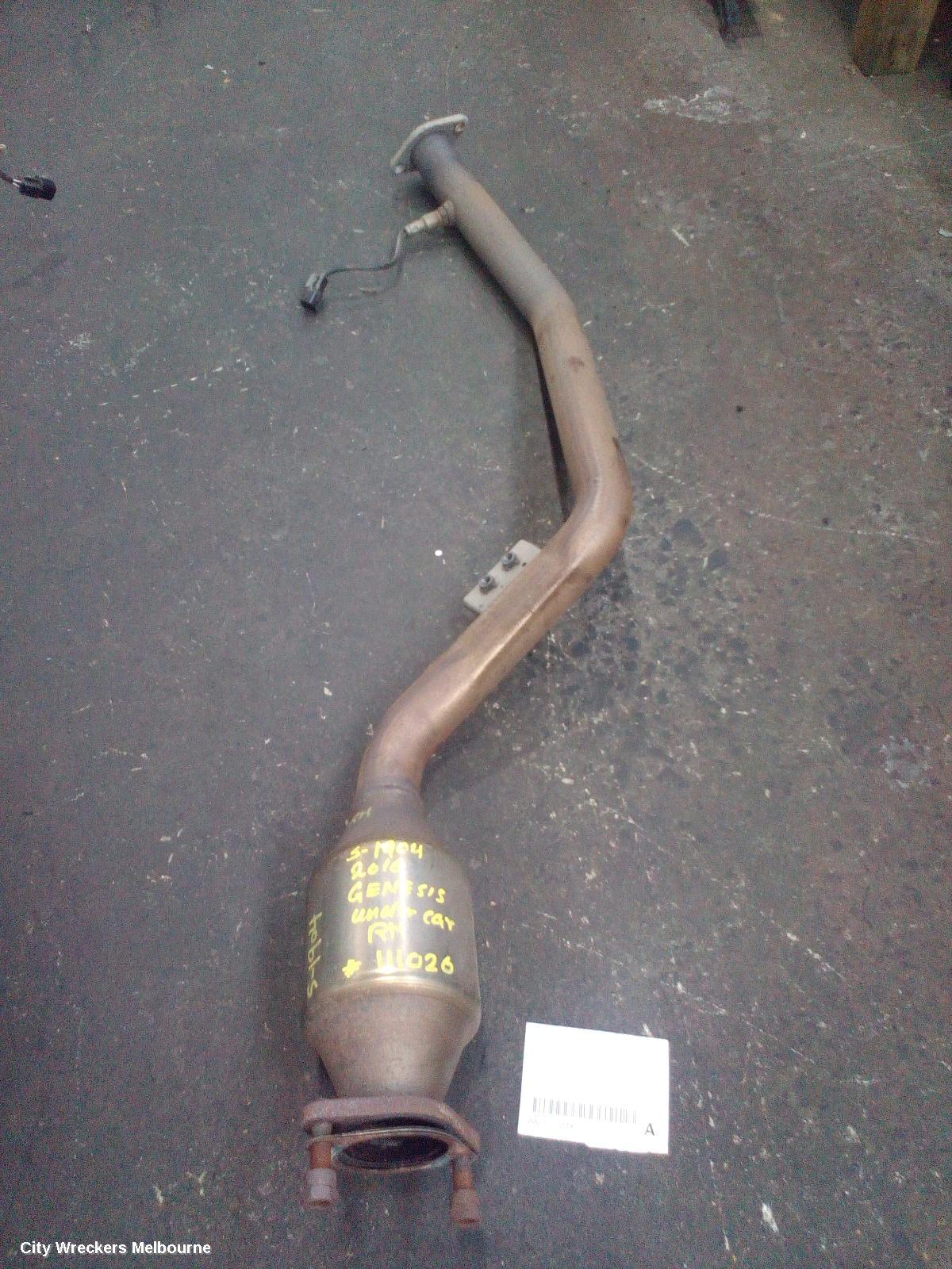 HYUNDAI GENESIS CATALYTIC CONVERTER, UNDER CAR-CAT TYPE, 3.8, PETROL, RH SIDE, DH, 11/2014 - 01/2018 - Image 2