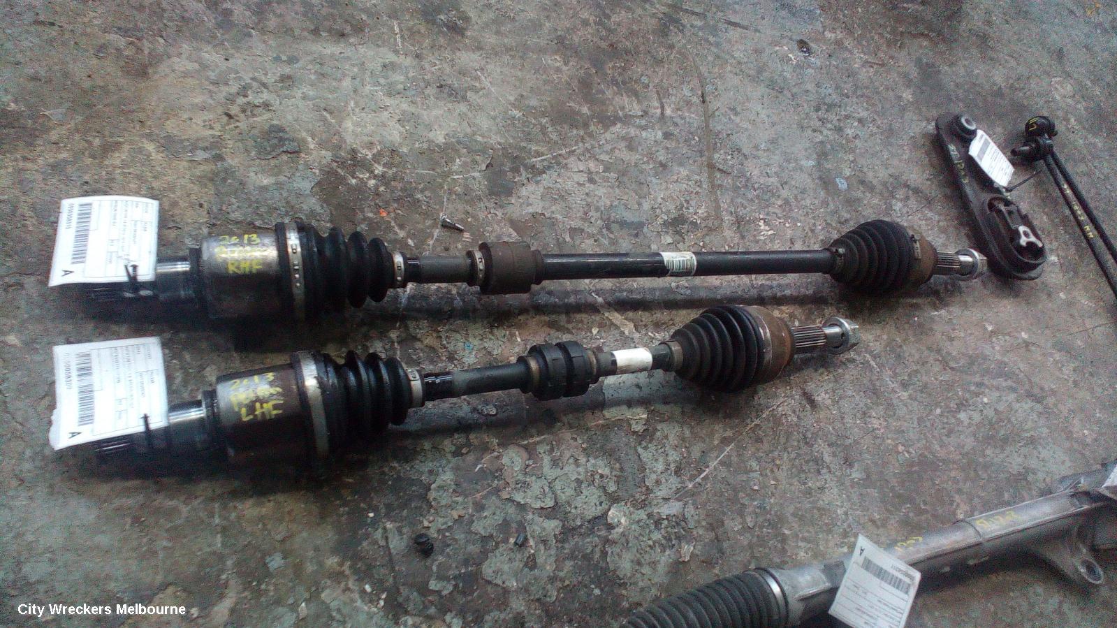 NISSAN PULSAR LEFT DRIVESHAFT, AUTO T/M TYPE, 1.8, B17/C12, 12/2012 - 12/2017 - Image 1