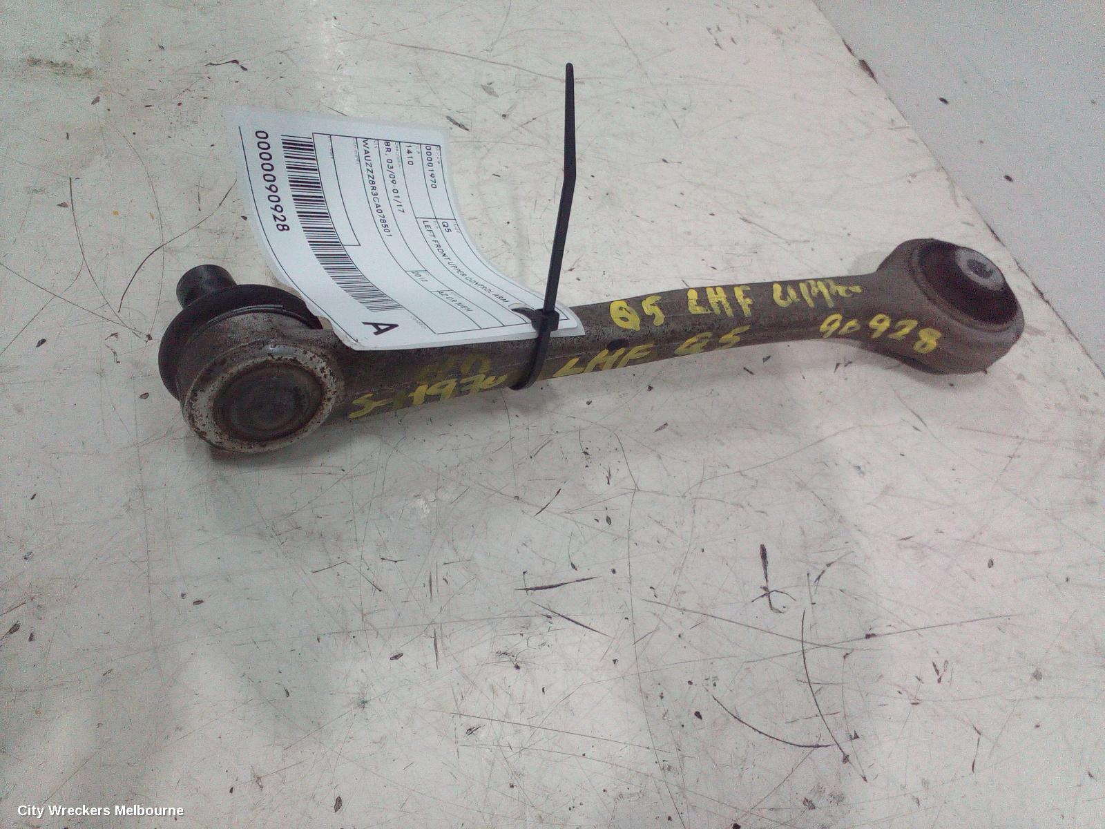 AUDI Q5 LEFT FRONT UPPER CONTROL ARM, FRONT, 8R, 03/2009 - 01/2017 - Image 2