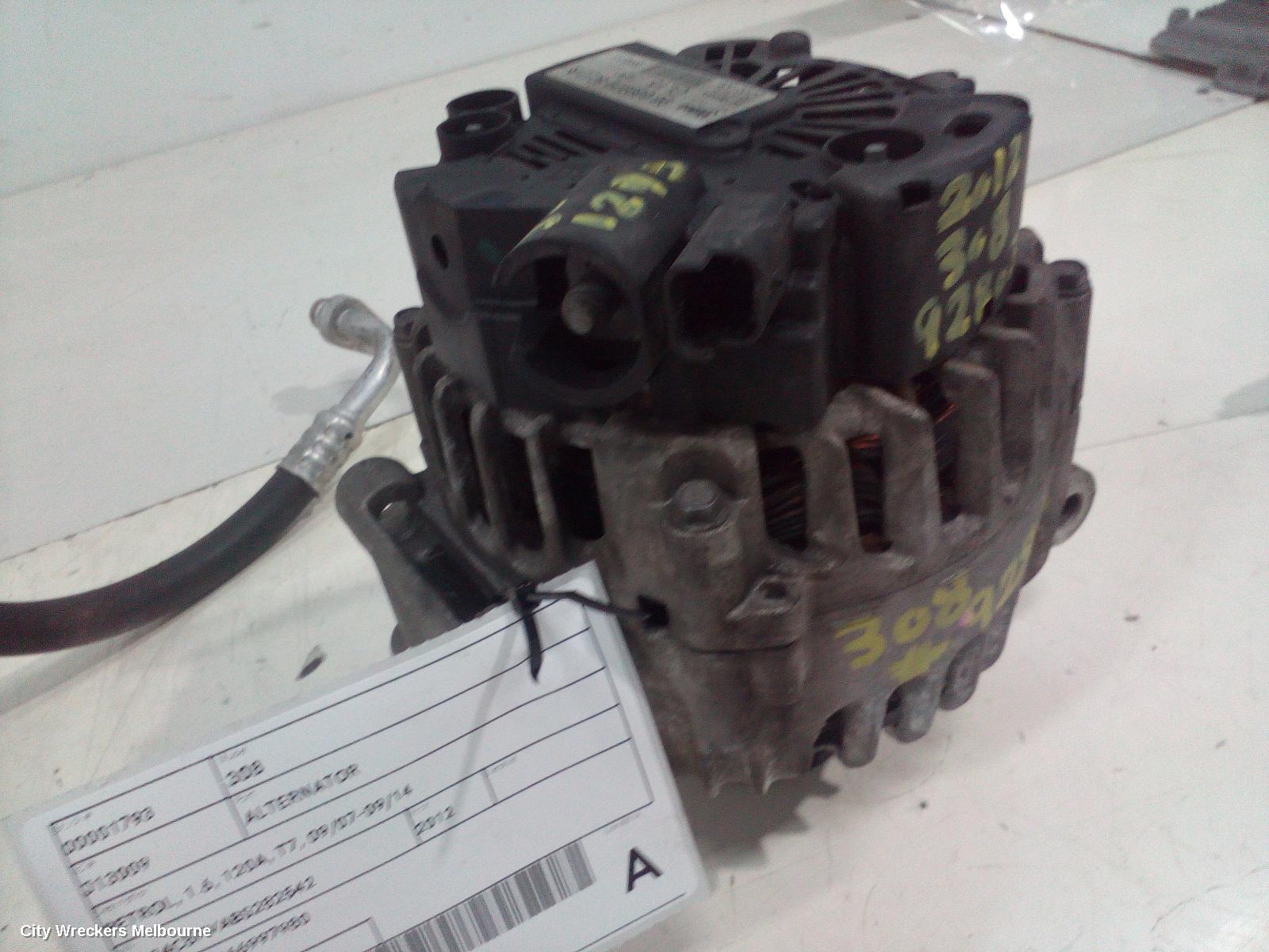 PEUGEOT 308 ALTERNATOR, PETROL, 1.6, 120A, T7, 09/2007 - 09/2014 - Image 3