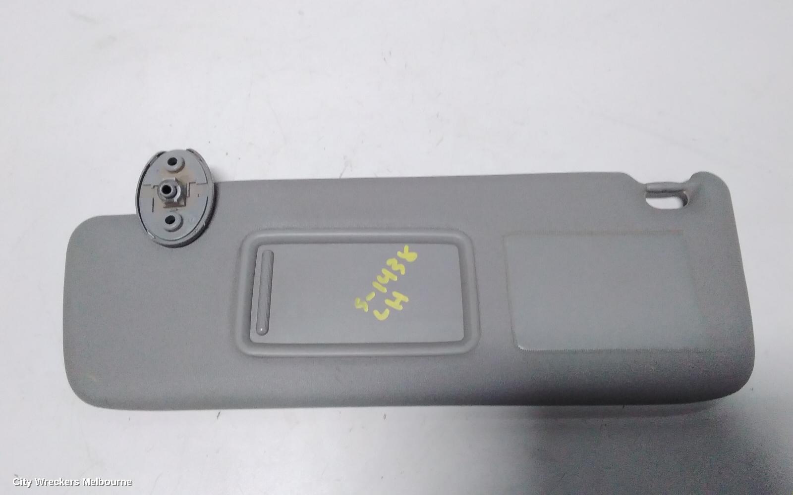 TOYOTA PRADO SUNVISOR, 120 SERIES, LH SIDE, GREY, GX/GXL, 02/2003 - 10/2009 - Image 2