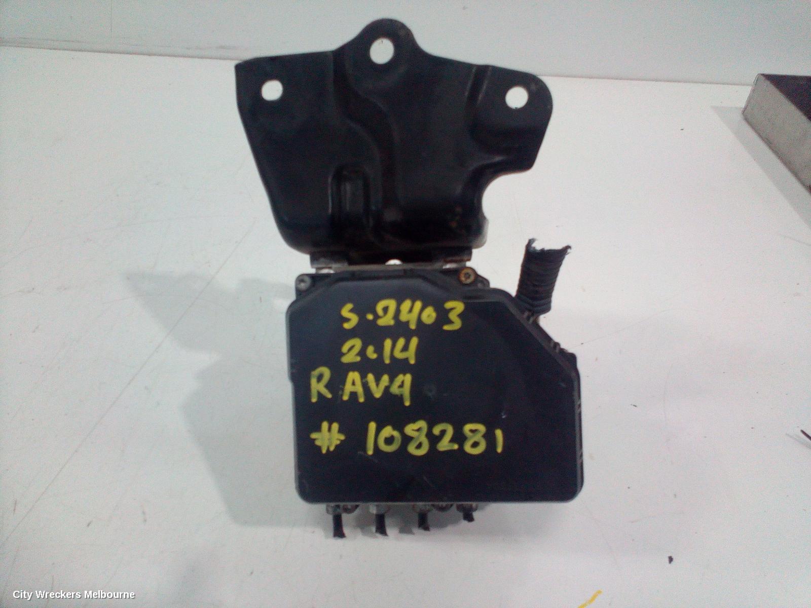 TOYOTA RAV4 ABS PUMP/MODULATOR, ZSA42R, 2.0, PETROL, AUTO T/M TYPE,12/2012 - 11/2018 - Image 1