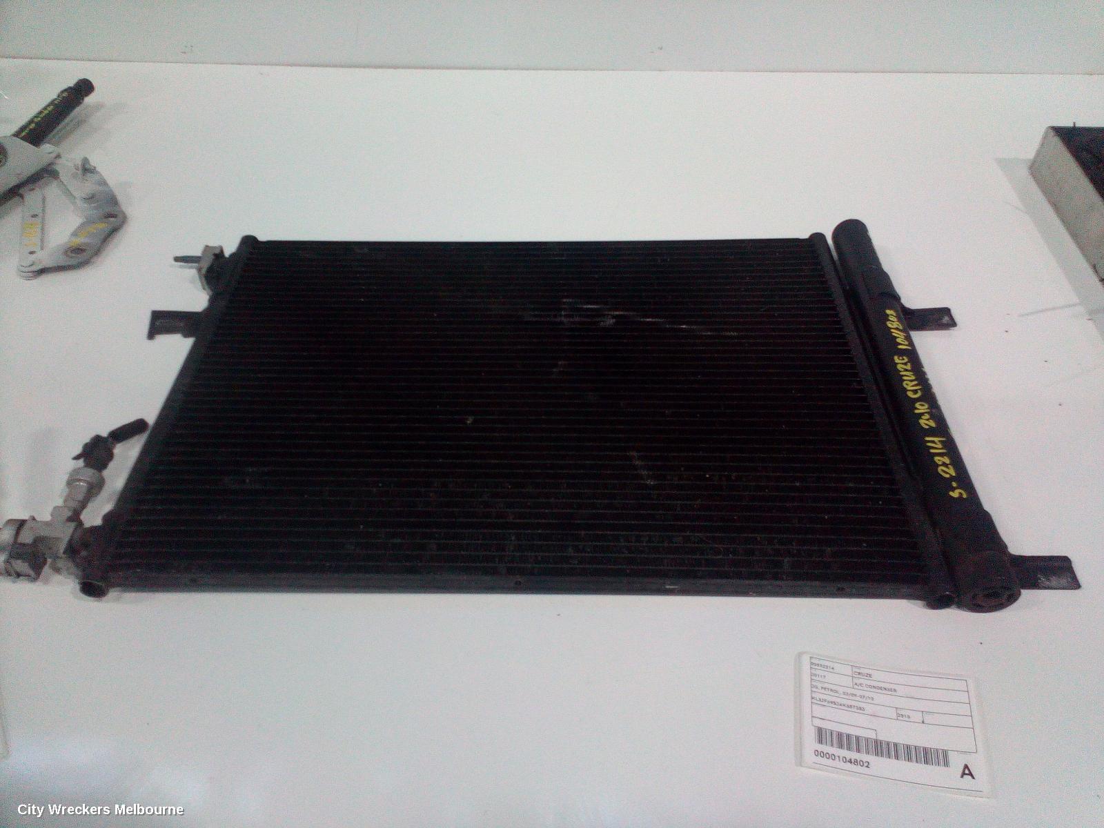 HOLDEN CRUZE A/C CONDENSER, JG, PETROL, 03/2009 - 07/2010 - Image 1