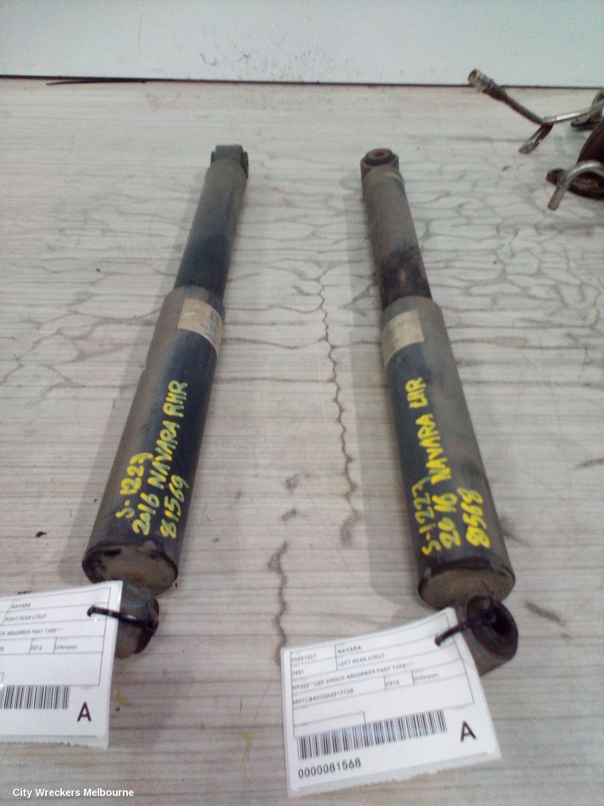NISSAN NAVARA RIGHT REAR STRUT, NP300***USE SHOCK ABSORBER PART TYPE*** - Image 3