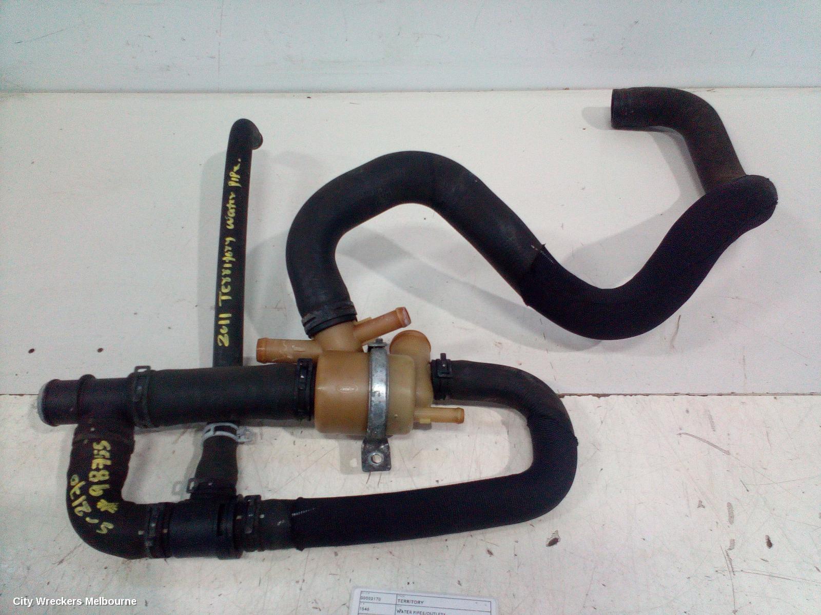 FORD TERRITORY WATER PIPES/OUTLETS, SZ, 03/2011 - 12/2016 - Image 2