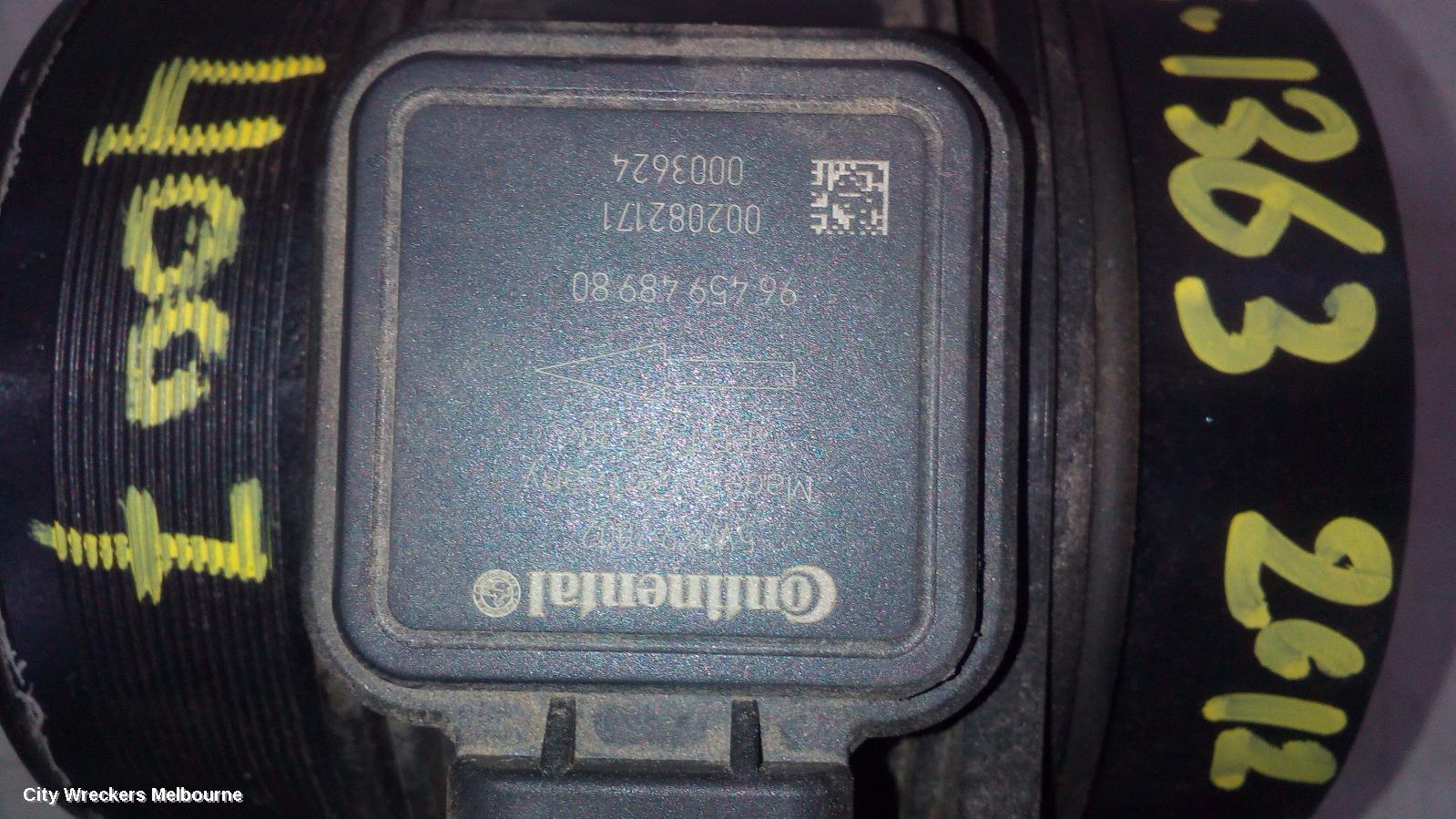 PEUGEOT 4007 AIR FLOW METER, GS, 10/2009 - 08/2013 - Image 2