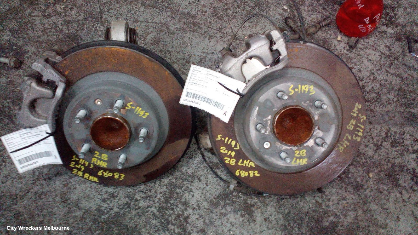 HOLDEN COMMODORE LEFT REAR HUB ASSEMBLY, ZB, FWD, 10/2017 - 12/2020 - Image 2