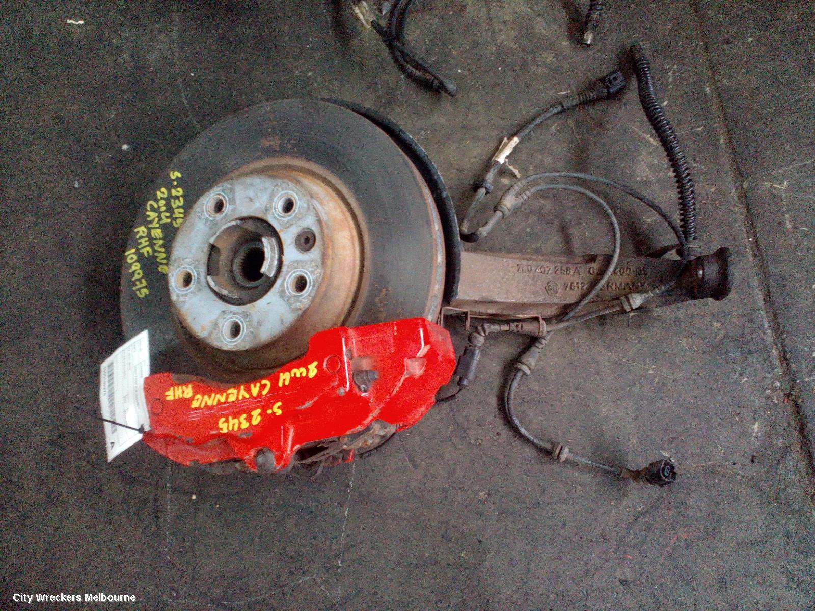 PORSCHE CAYENNE RIGHT FRONT HUB ASSEMBLY, 9PA, 06/2003 - 06/2010 - Image 3