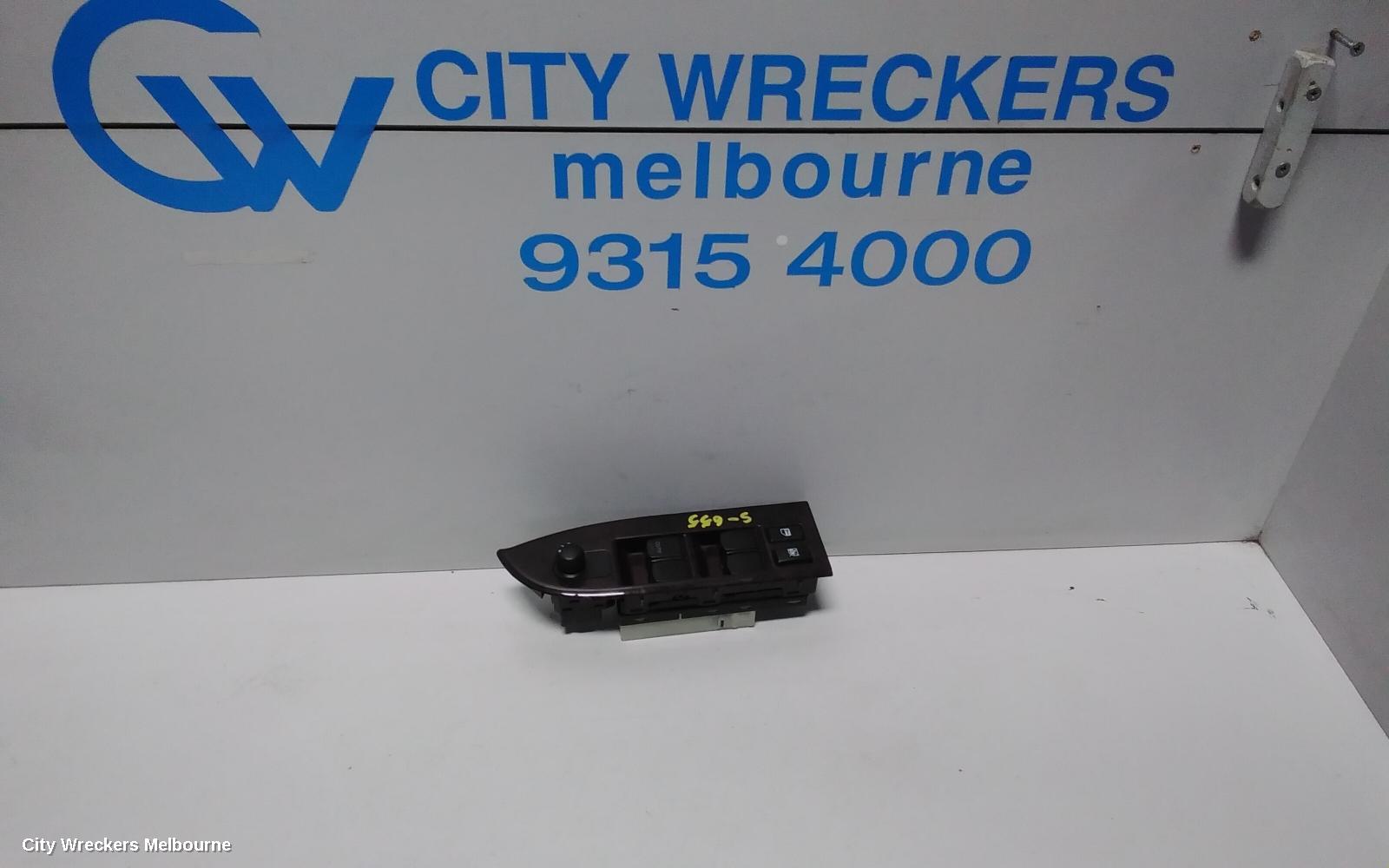 SUZUKI VITARA PWR DR WIND SWITCH, RH FRONT (MASTER SWITCH), 5DR, GRAND VITARA, JB-JT, 04/2005 - 12/2018 - Image 1