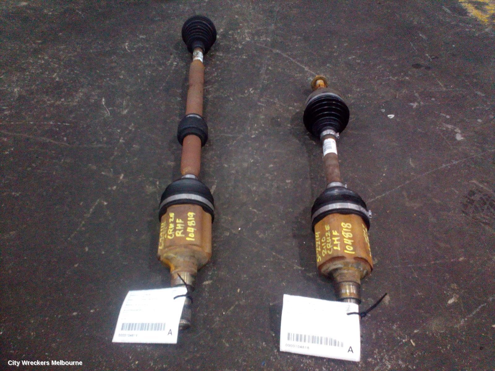 HOLDEN CRUZE LEFT DRIVESHAFT, MANUAL, 1.8, JG, 03/2009 - 02/2011 - Image 3