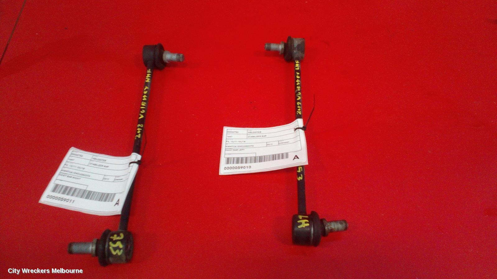 HYUNDAI VELOSTER STABILISER BAR, FS, 10/2011 - 08/2019 - Image 1