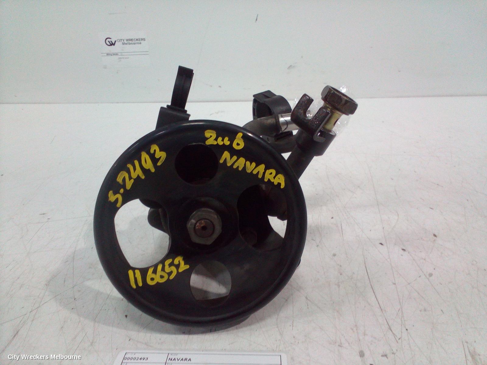 NISSAN NAVARA STEERING PUMP, D40, 4.0, VQ40, PETROL, 09/2005 - 12/2011 - Image 2