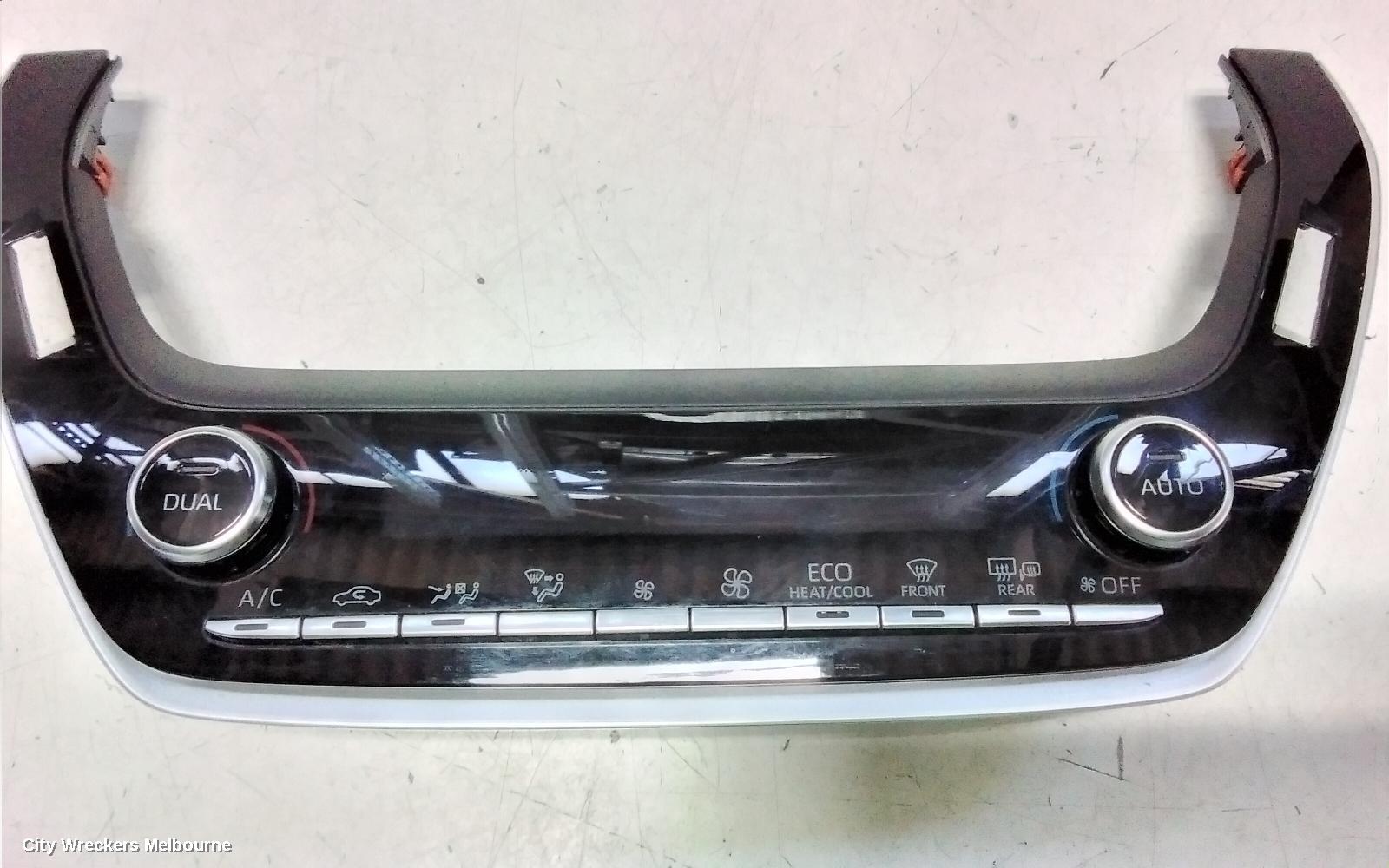TOYOTA COROLLA HEATER/AC CONTROLS, E210, SINGLE ZONE CLIMATE CONTROL TYPE, 07/2018 ONWARDS - Image 3