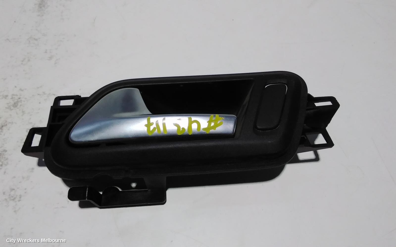 VOLKSWAGEN AMAROK DOOR HANDLE, INNER, LH FRONT, CHROME, 2H, 12/2010 ONWARDS - Image 1