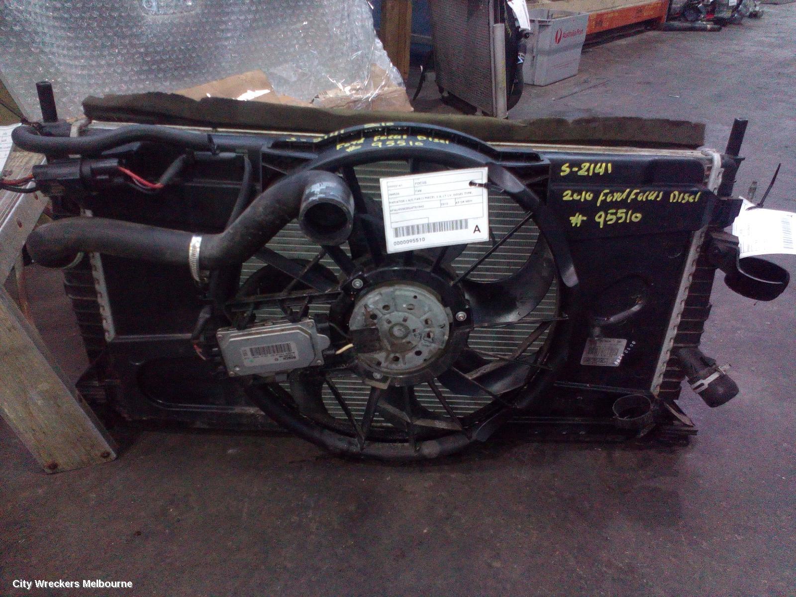 FORD FOCUS FAN, RADIATOR + A/C FAN (1 PIECE), 2.0, LT-LV, DIESEL TYPE, 05/2007 - 07/2011 - Image 1