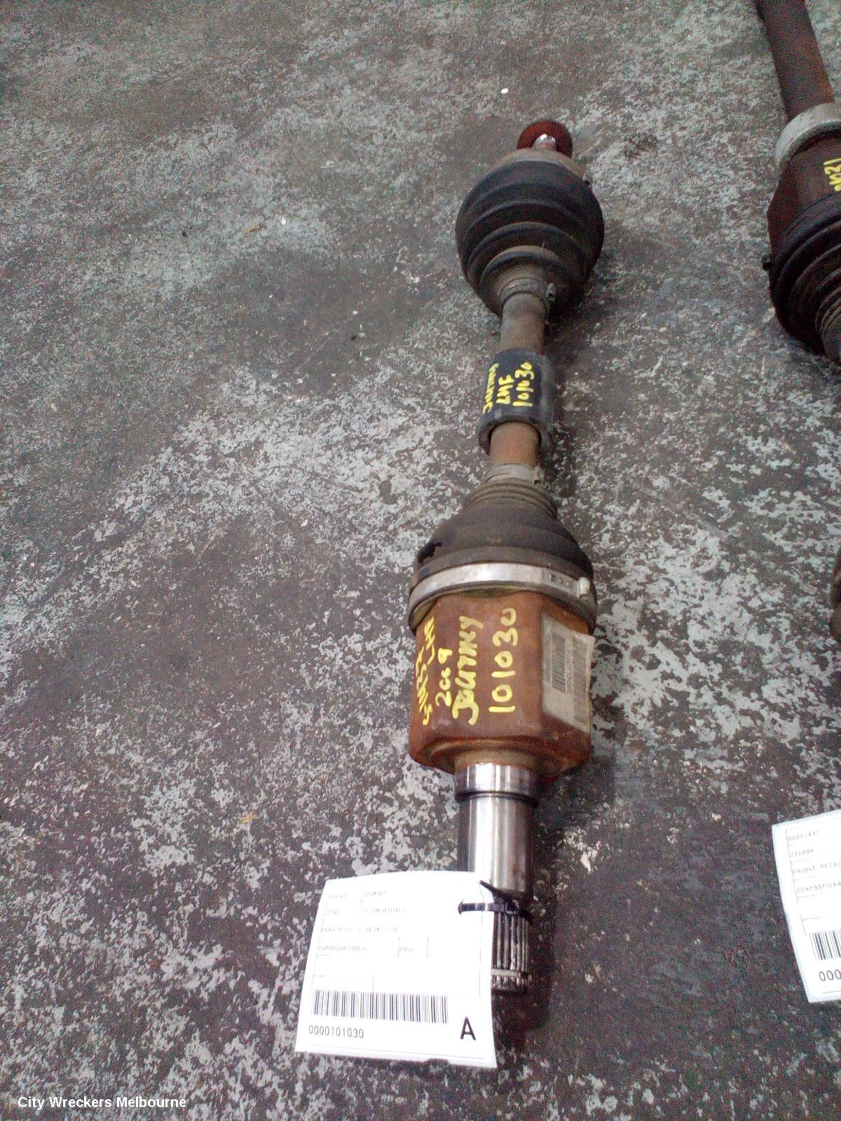 DODGE JOURNEY LEFT DRIVESHAFT, FRONT, PETROL, JC, 05/2008 - 12/2016 - Image 2