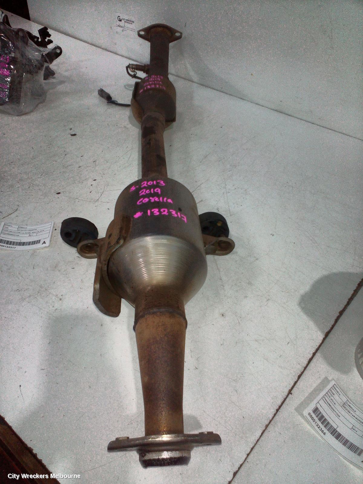 TOYOTA COROLLA CATALYTIC CONVERTER, UNDER CAR-CAT TYPE, 2.0, PETROL, MZEA12R, 07/2018 ONWARDS - Image 2