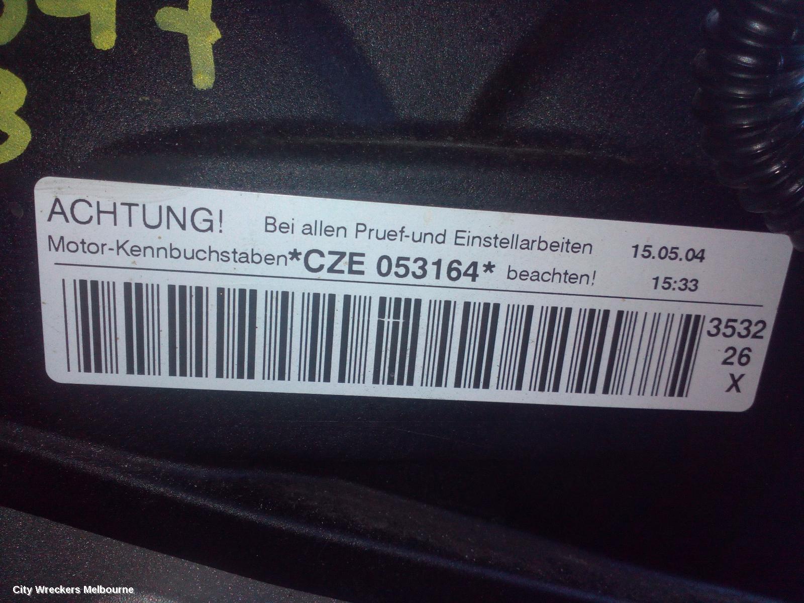 AUDI A3 ENGINE, PETROL, 1.4, TURBO, 8V (A3), CZEA CODE, 05/2013 - 10/2020 - Image 2