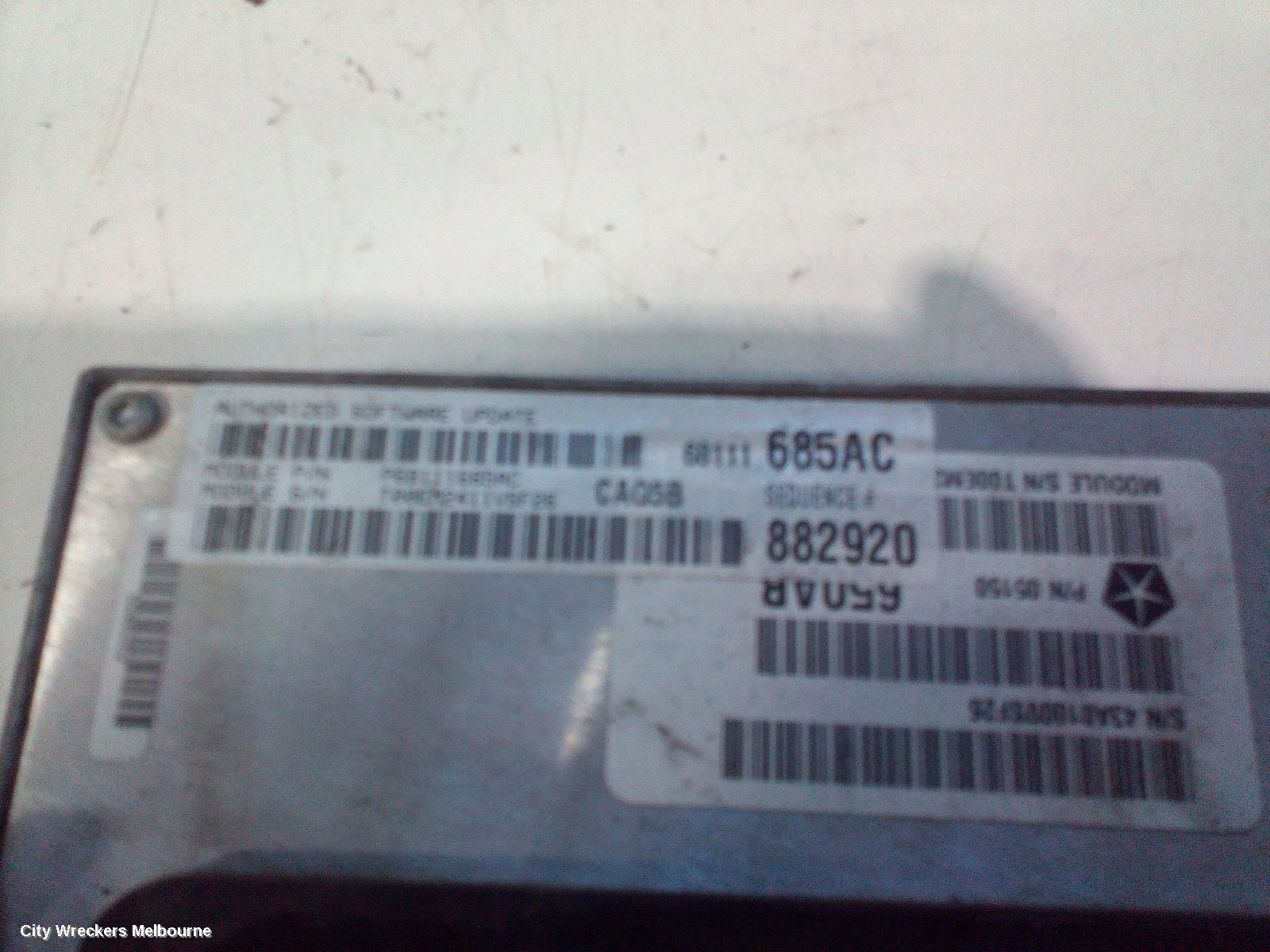 JEEP GRANDCHEROKEE ECU, ENGINE ECU, 3.6, PETROL, ECU ONLY, WK, 10/2010 ONWARDS - Image 1