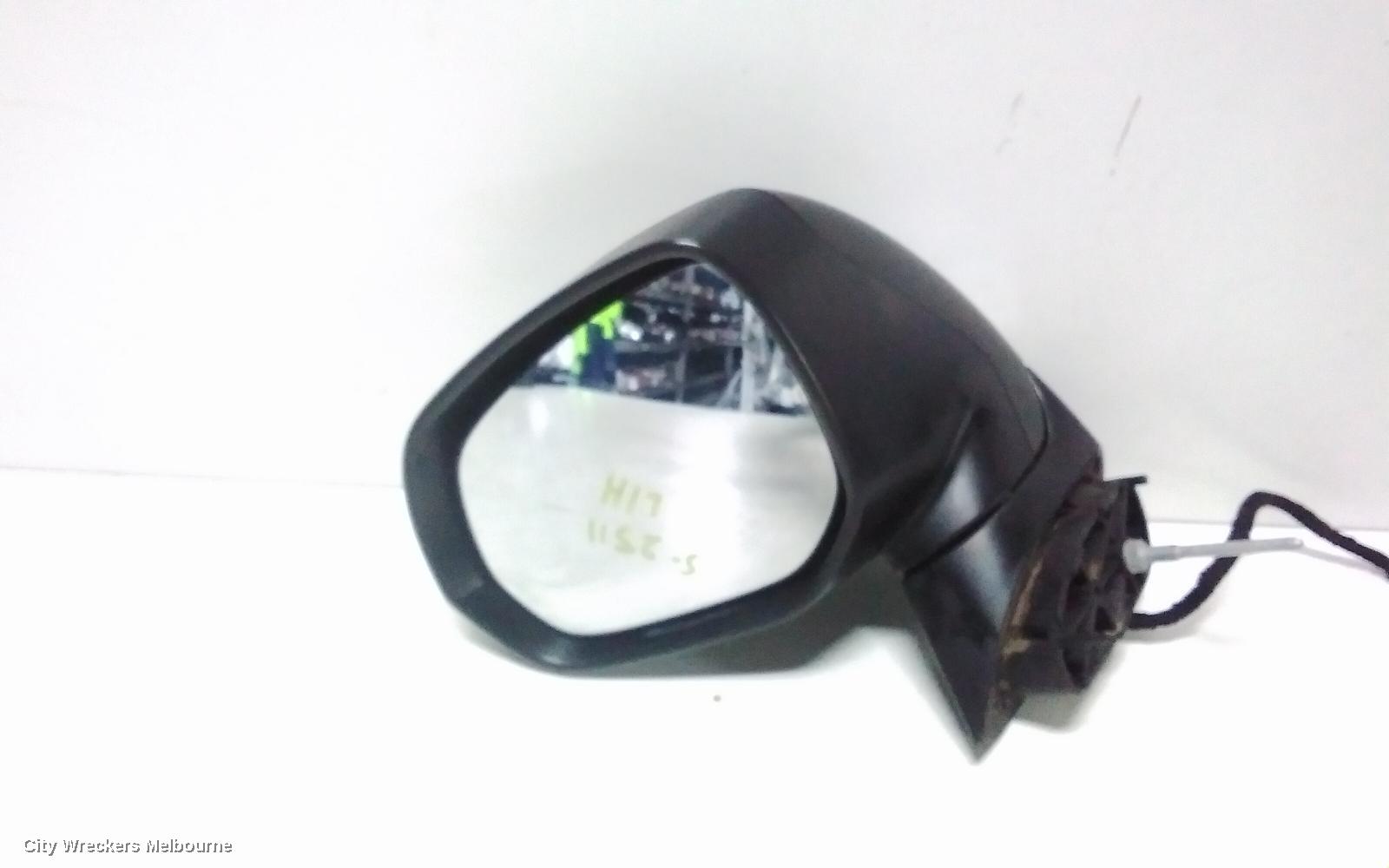 PEUGEOT 3008 LEFT DOOR MIRROR, T8, POWER FOLDING, CHROME, 05/2010 - 10/2016 - Image 1