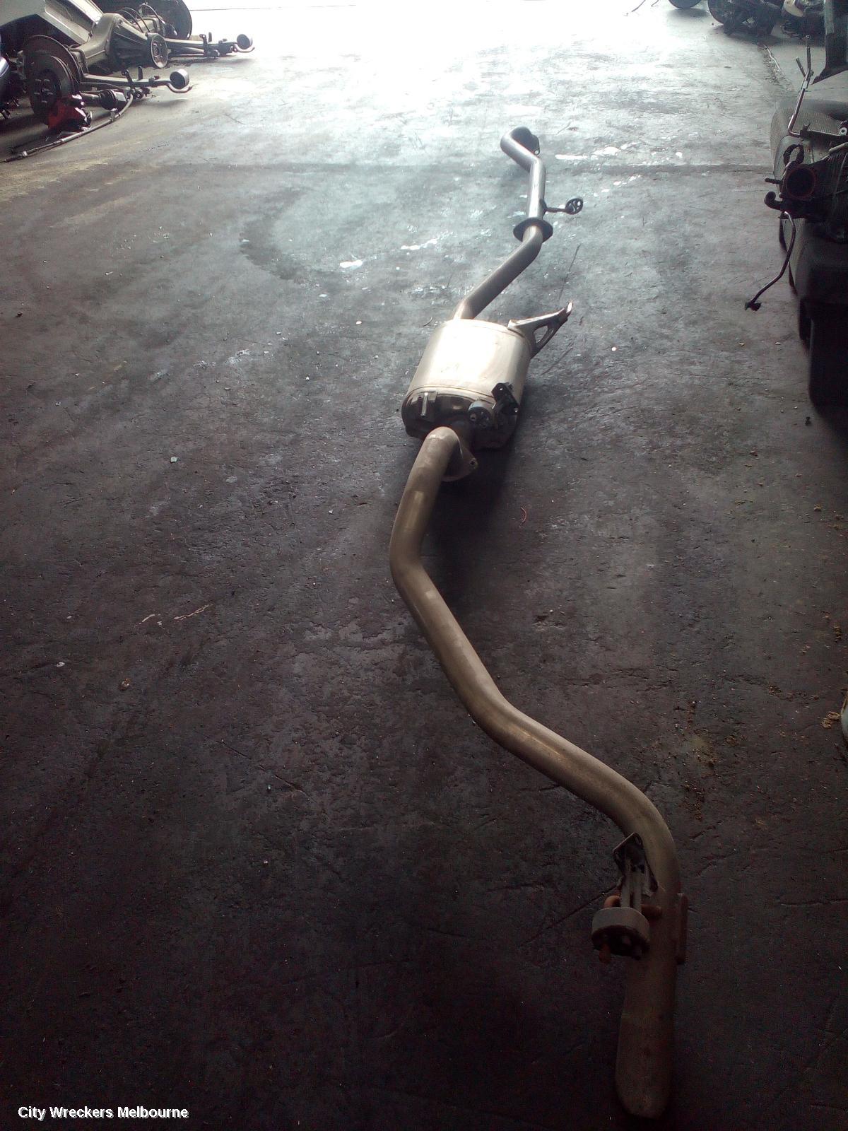 TOYOTA HIACE EXHAUST SYSTEM, 300 SERIES, 02/2019 ONWARDS - Image 1