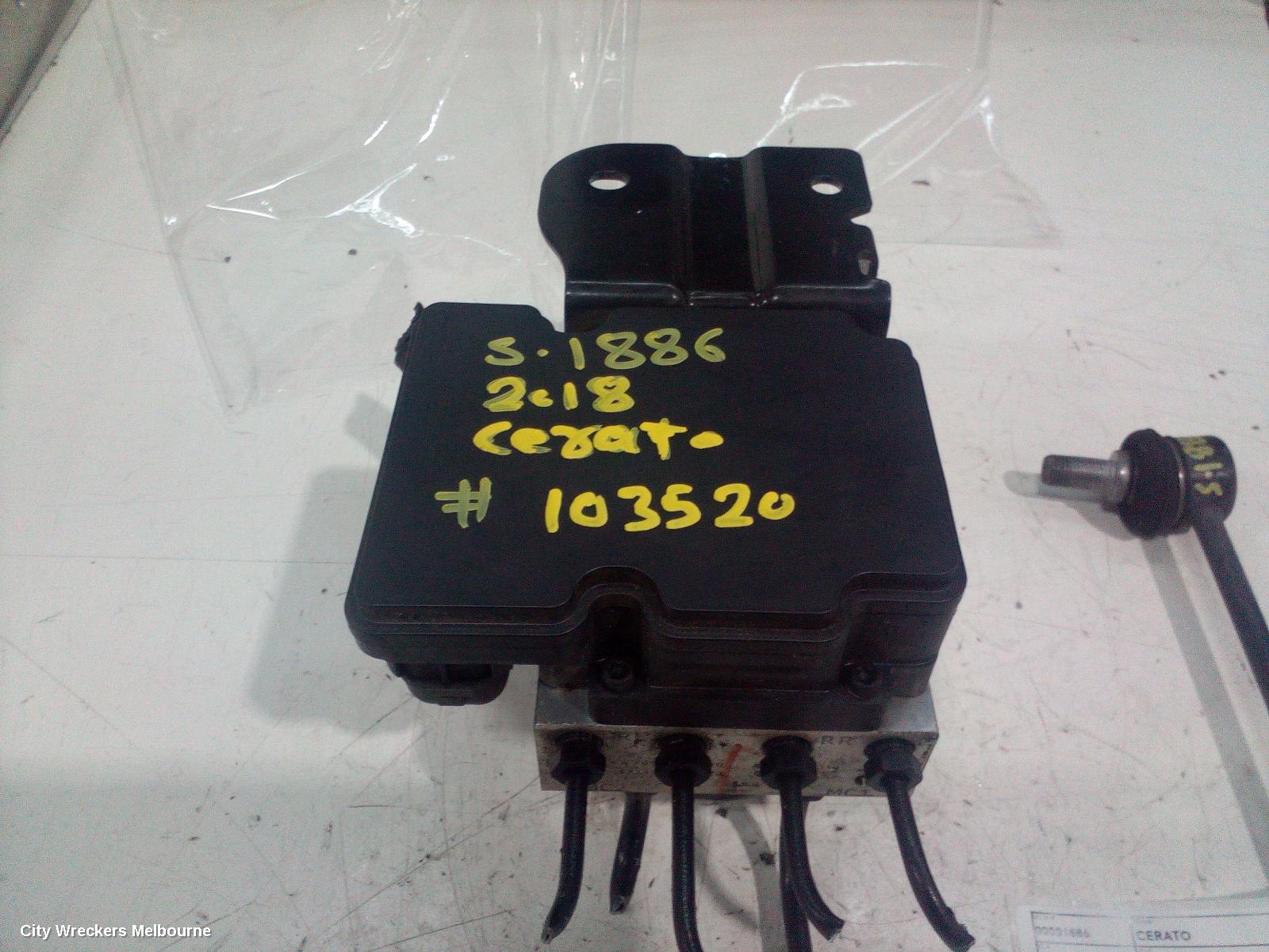 KIA CERATO ABS PUMP/MODULATOR, YD, P/N 58900A7810, 04/2013 - 05/2018 - Image 1