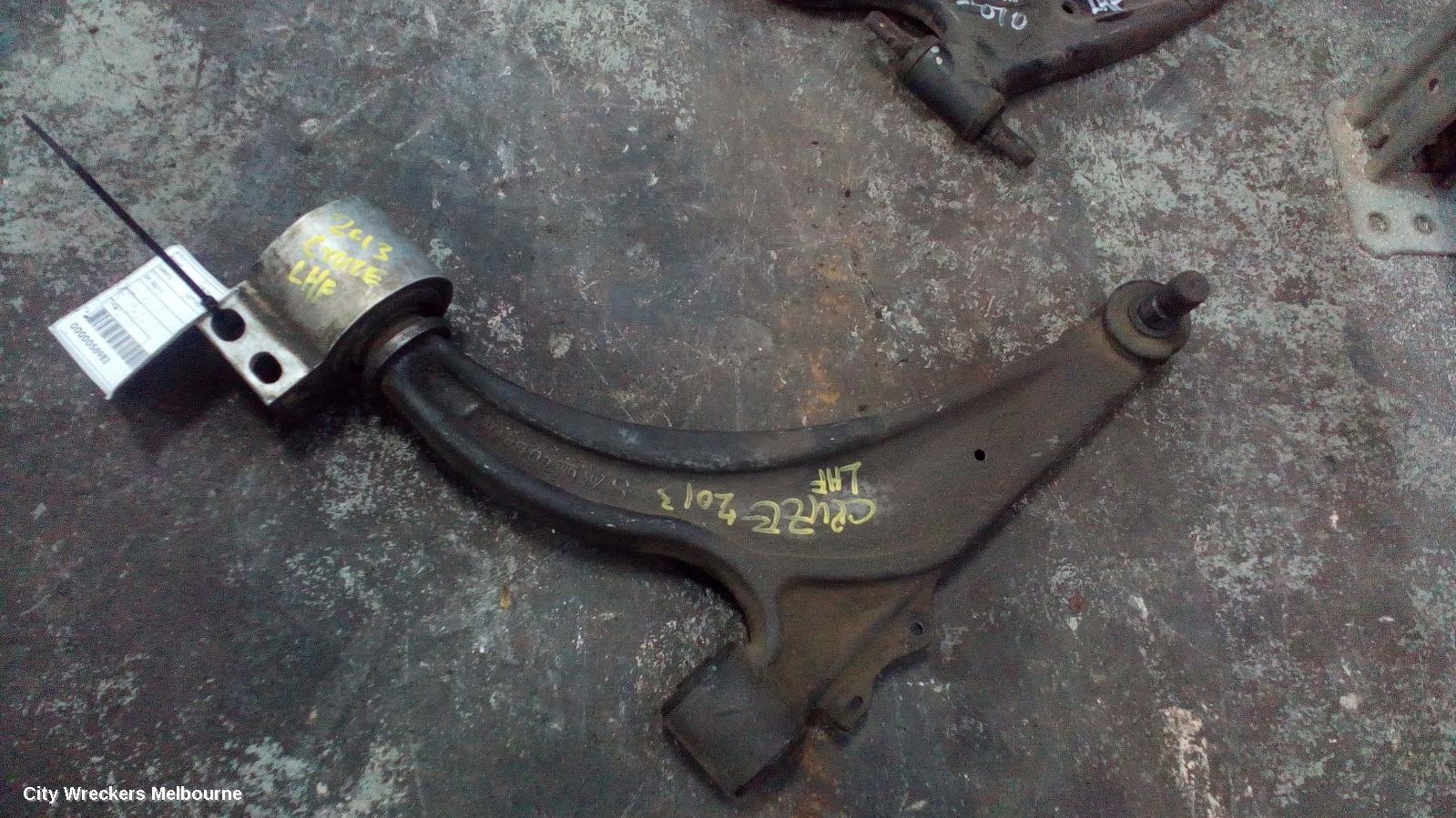 HOLDEN CRUZE LEFT FRONT LOWER CONTROL ARM, JG-JH, 03/2009 ONWARDS - Image 1