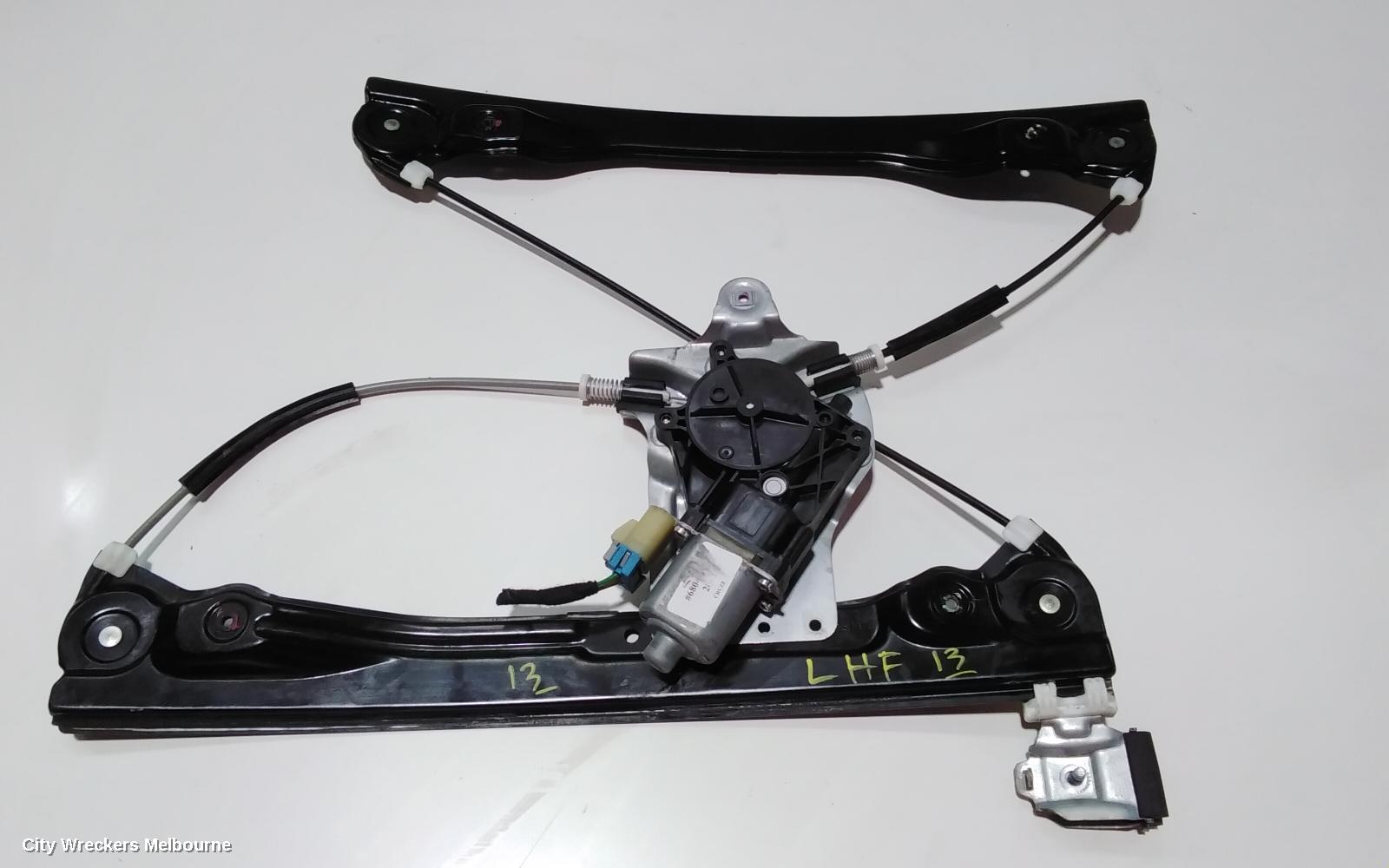 HOLDEN CRUZE LEFT FRONT WINDOW REG/MOTOR, JG, 2 WIRE TYPE, 03/2009 - 02/2011 - Image 2