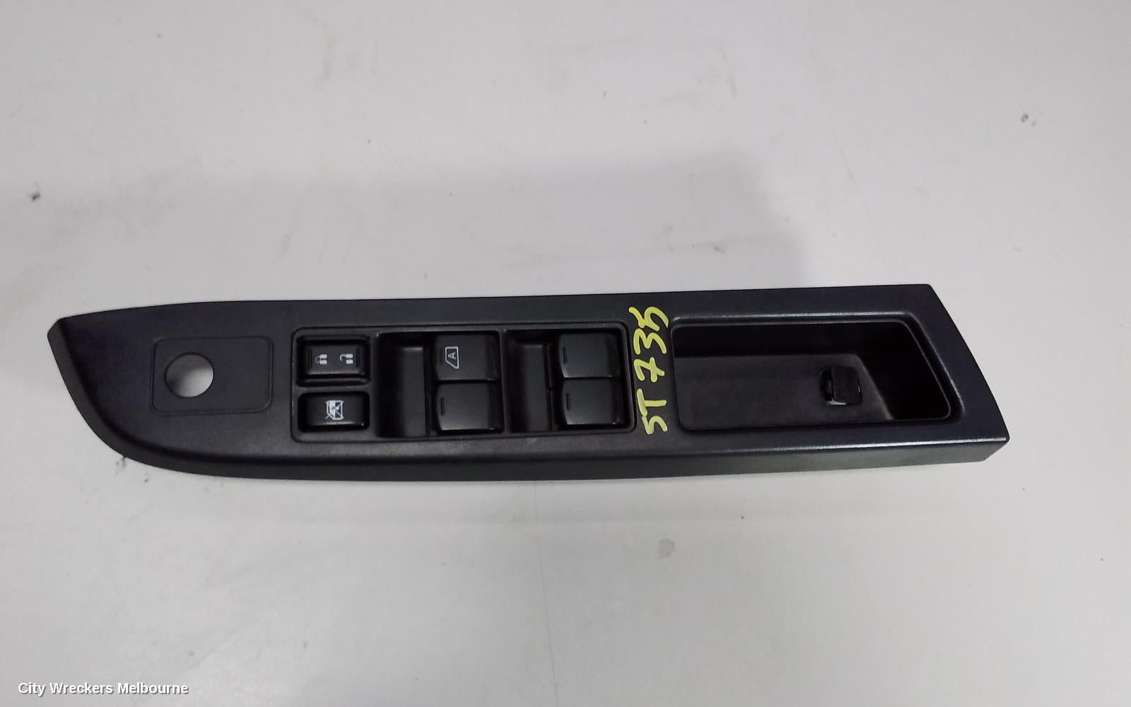 SUBARU IMPREZA PWR DR WIND SWITCH, RH FRONT (MASTER SWITCH), G4, 12/2011 - 03/2015 - Image 1