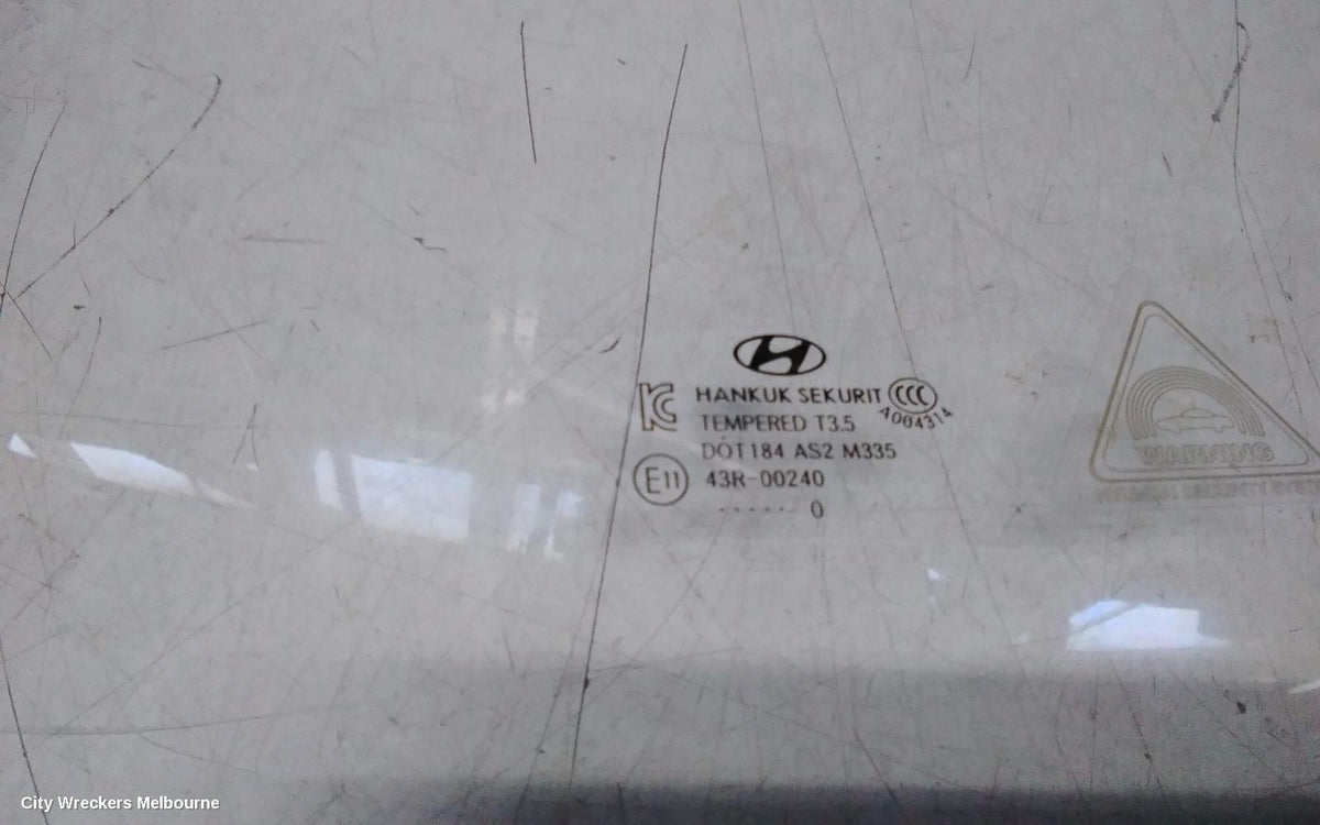 HYUNDAI ILOAD/IMAX RIGHT FRONT DOOR WINDOW, TQ, 11/2007 - 03/2021 - Image 3