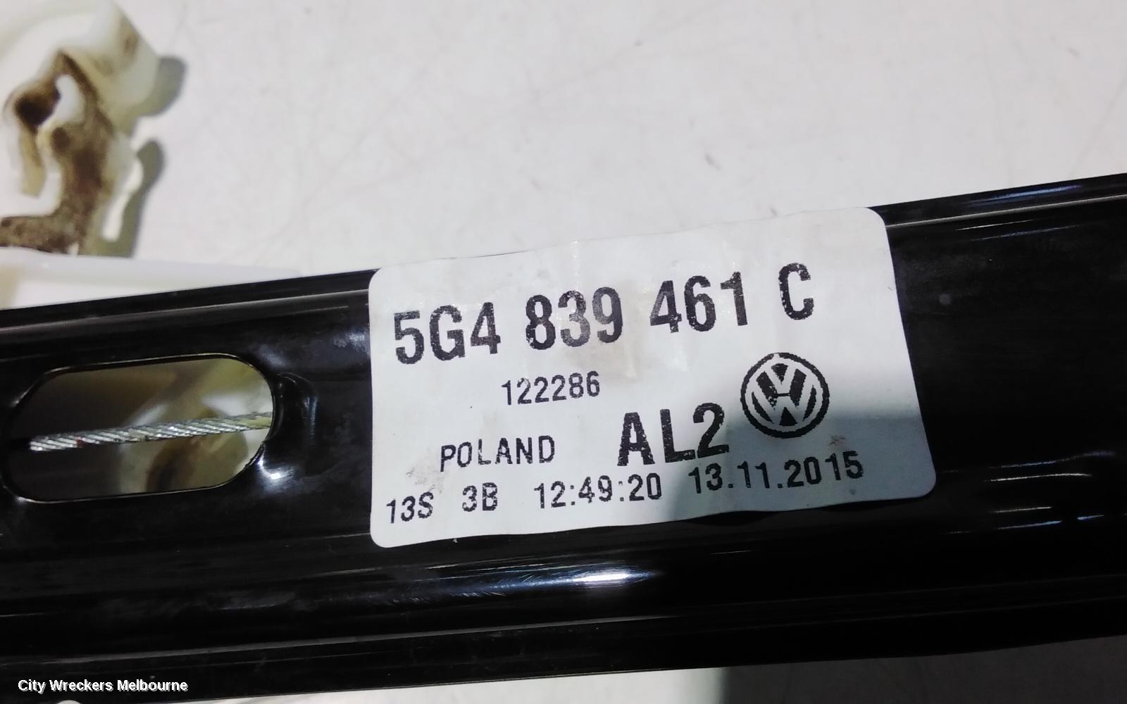MAZDA CX7 LEFT REAR WND REG/MOTOR, ER, 11/2006 - 02/2012 - Image 3