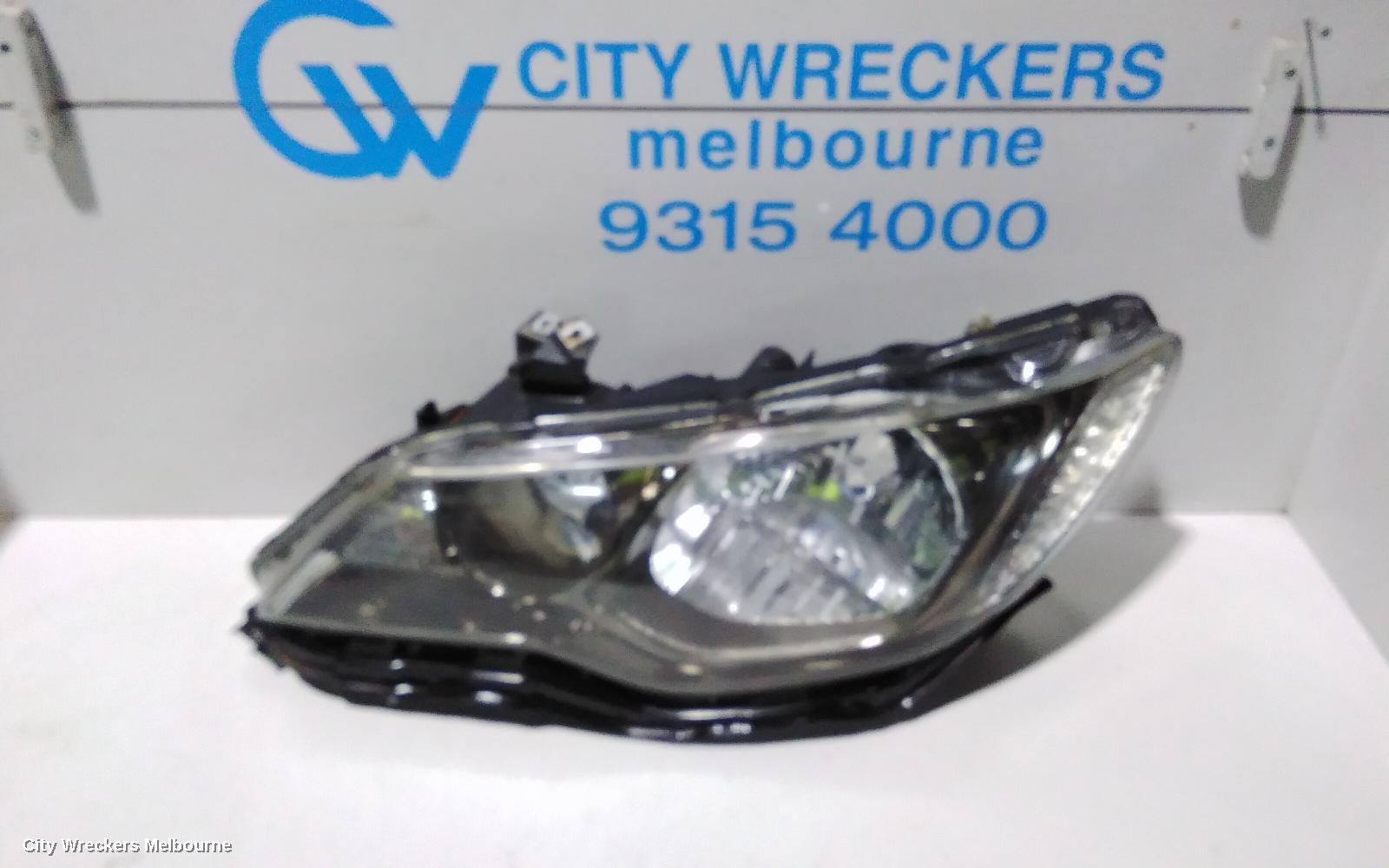 HONDA CIVIC LEFT HEADLAMP, 8TH GEN, SEDAN, 01/2009 - 12/2011 - Image 1
