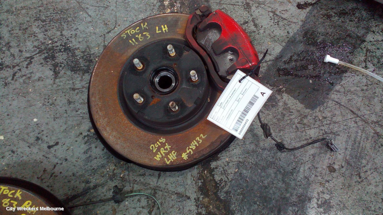 SUBARU WRX LEFT FRONT HUB ASSEMBLY, V1, 03/2014 - 10/2021 - Image 1
