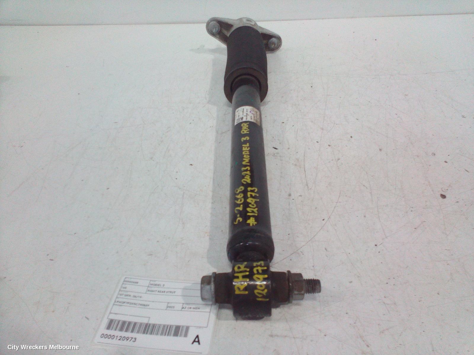 TESLA MODEL 3 RIGHT REAR STRUT, 1ST GEN, 06/2019 ONWARDS - Image 1