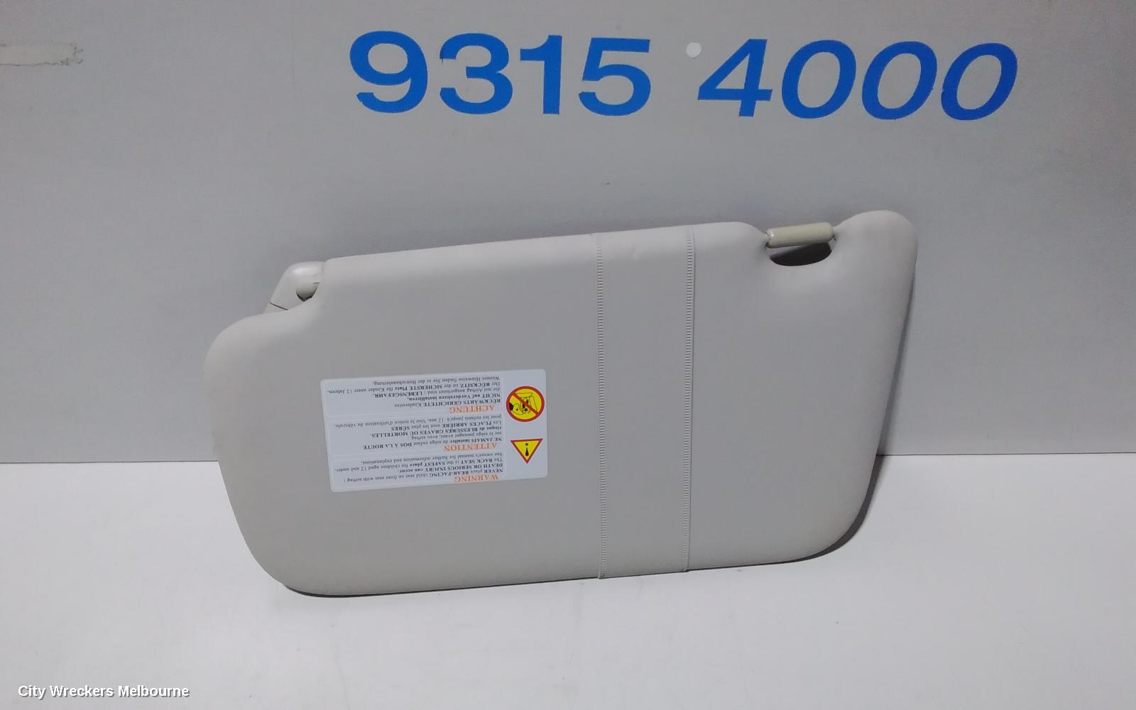 NISSAN PULSAR SUNVISOR, B17, RH SIDE, SEDAN, 12/2012 - 12/2017 - Image 3