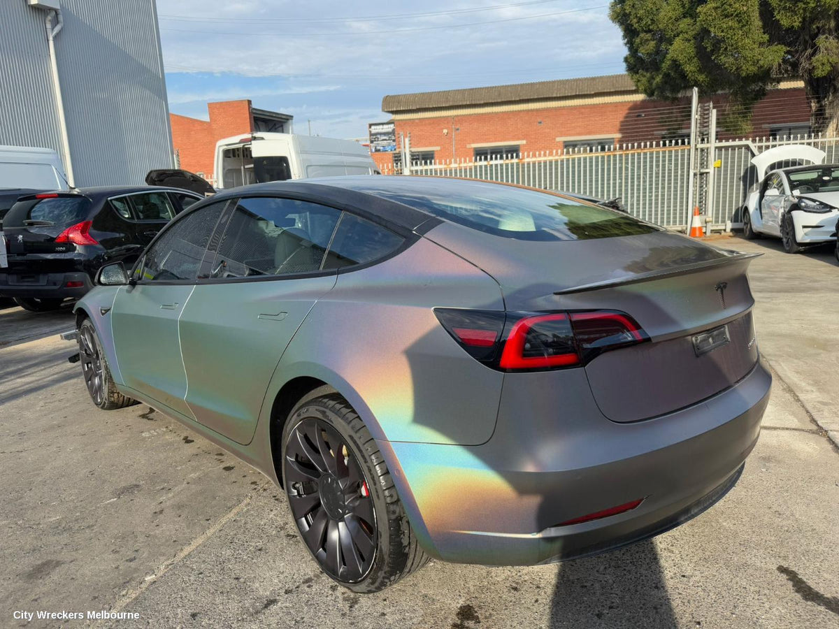 TESLA MODEL 3 LEFT DOOR MIRROR, 1ST GEN, POWER, FOLDING, HEATED, DIMMING, BLACK BASE TYPE, 06/2019 - 08/2023 - Image 2