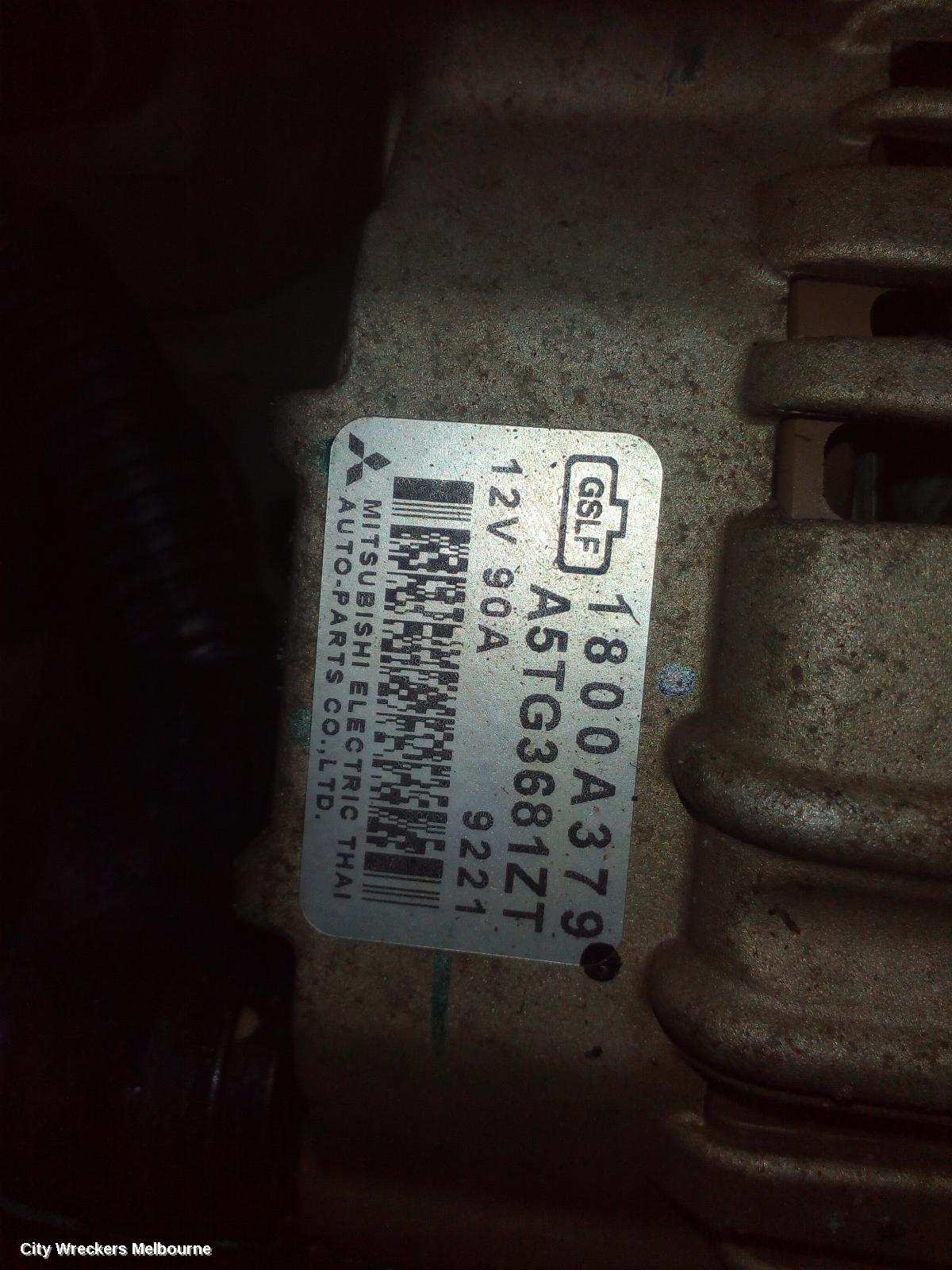 MITSUBISHI TRITON ALTERNATOR, DIESEL, 2.4, 4N15, MQ-MR, 04/2015 ONWARDS - Image 2