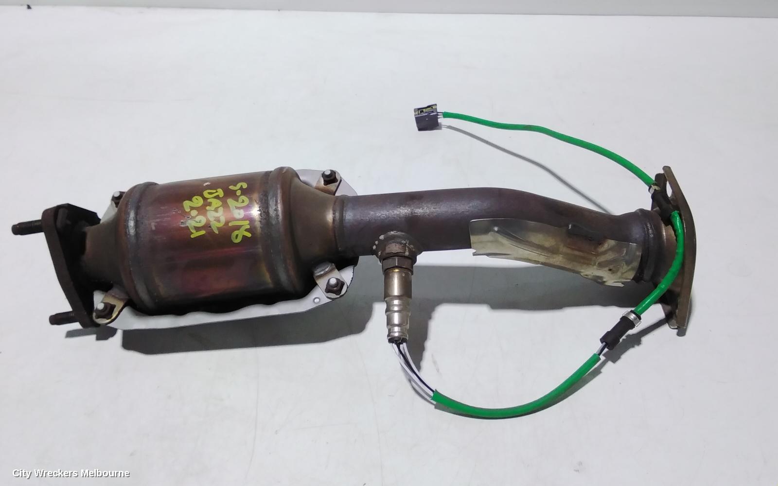 HONDA JAZZ CATALYTIC CONVERTER, UNDER CAR-CAT TYPE, 1.5, PETROL, GF/GK, 07/2014 - 12/2020 - Image 1